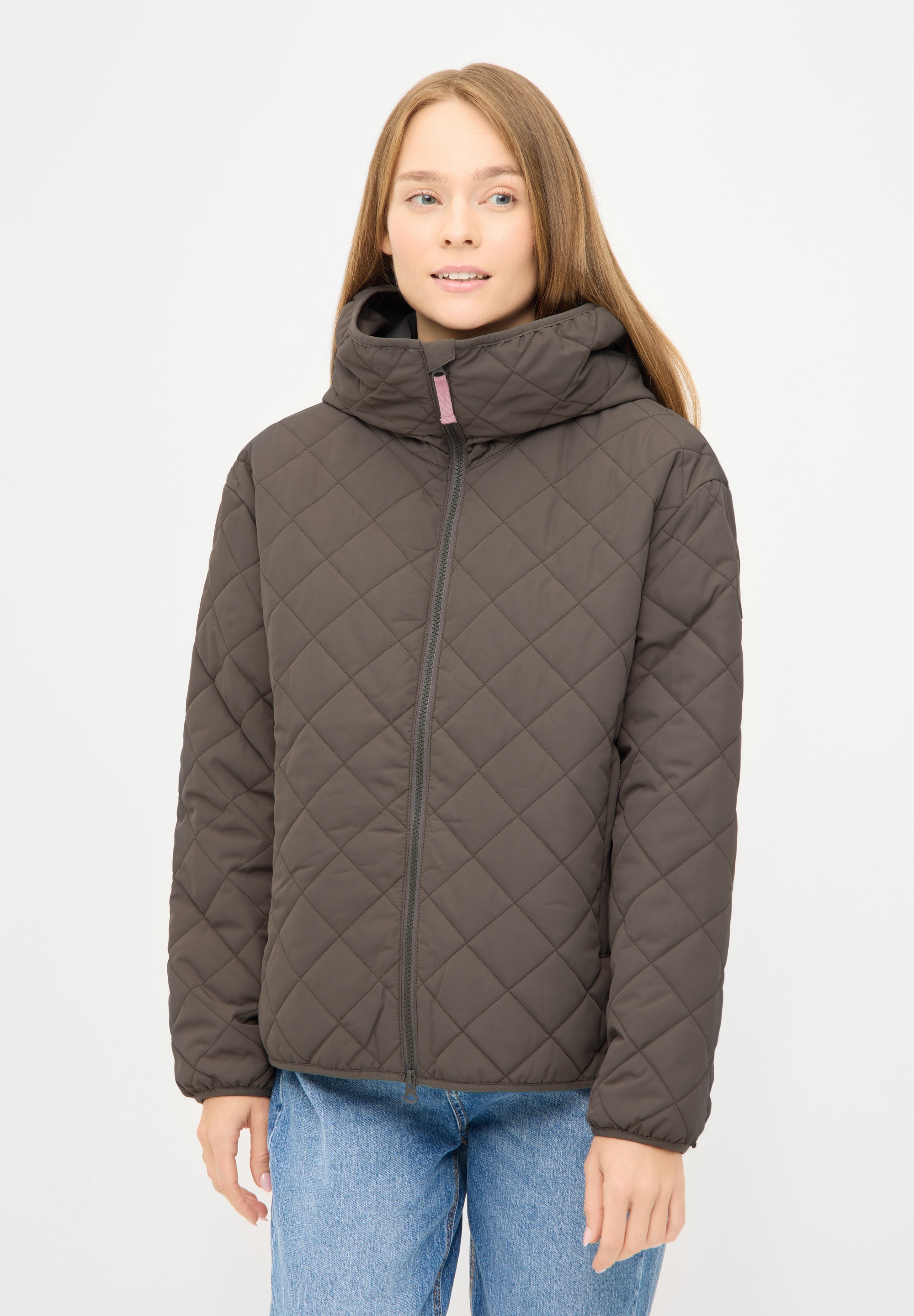 Derbe Steppjacke "Quiltby Short", mit Kapuze, Wasserabweisend, Kapuze, 2-We günstig online kaufen