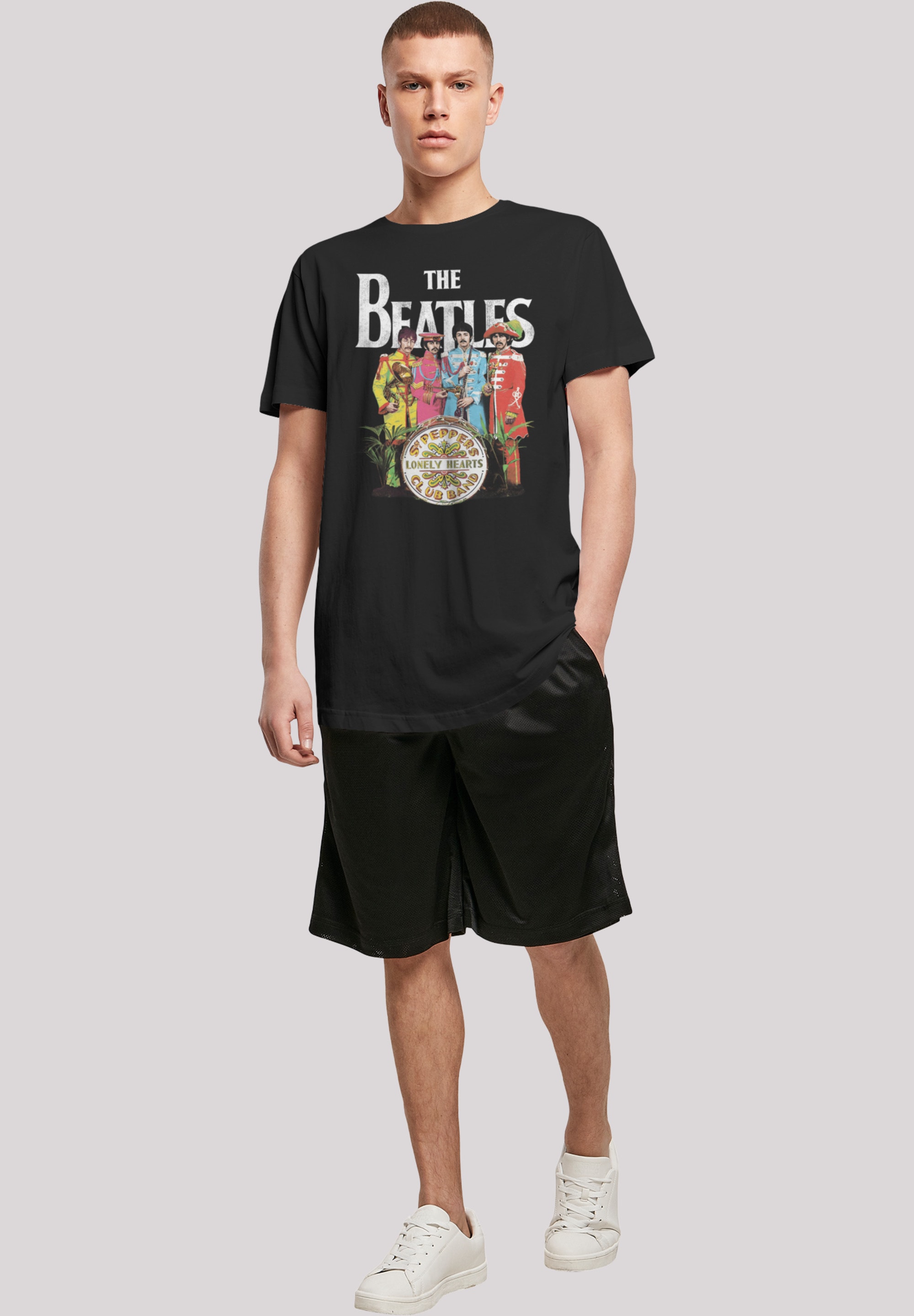 Sgt Band | ▷ »The Pepper F4NT4STIC Print kaufen Black«, BAUR T-Shirt Beatles