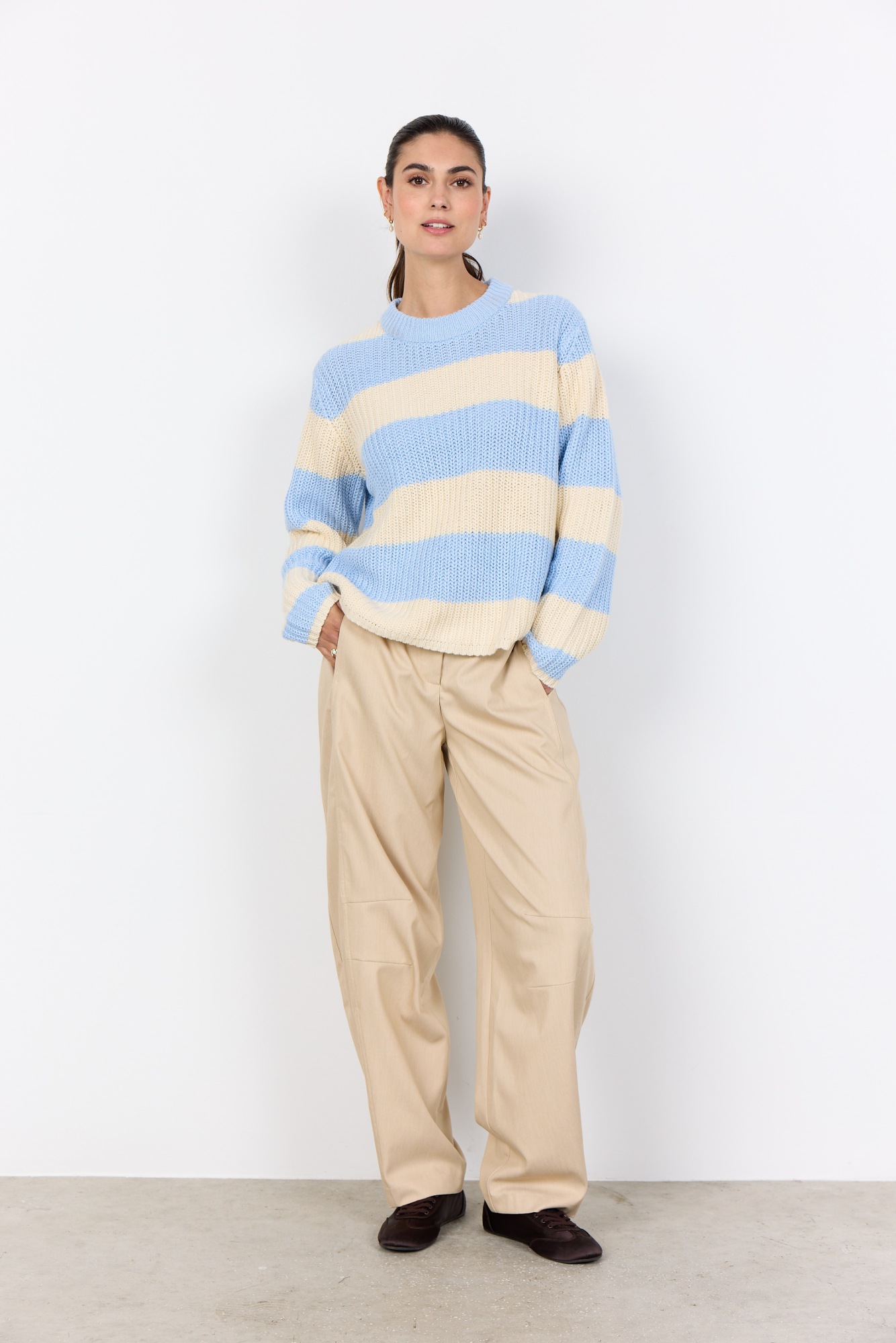 soyaconcept Strickpullover "SC-REMONE STRIPE 38" günstig online kaufen