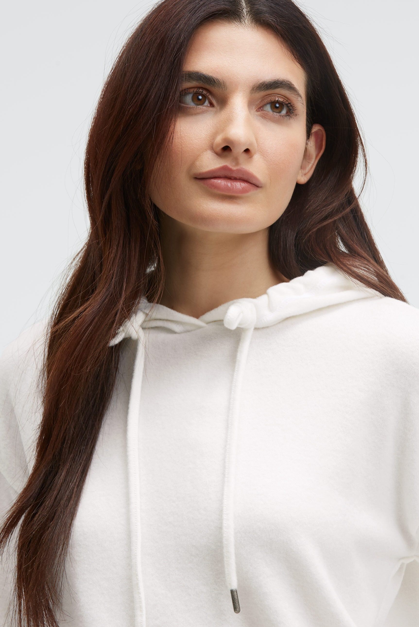 SOCCX Kapuzenpullover aus Flauschstrick