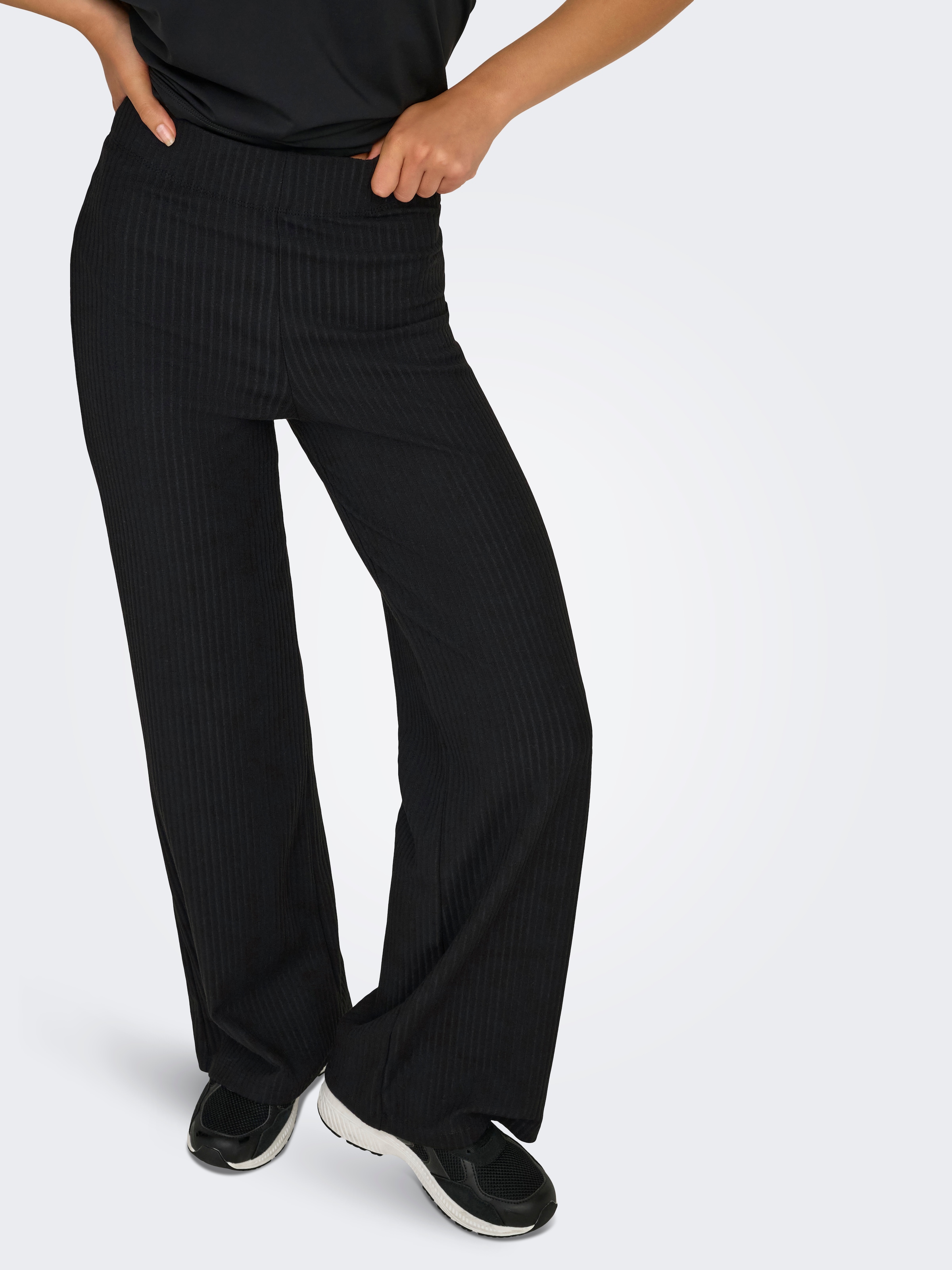 ONLY Play Loungehose "ONPSEREN HW RIB STR PNT NOOS" günstig online kaufen