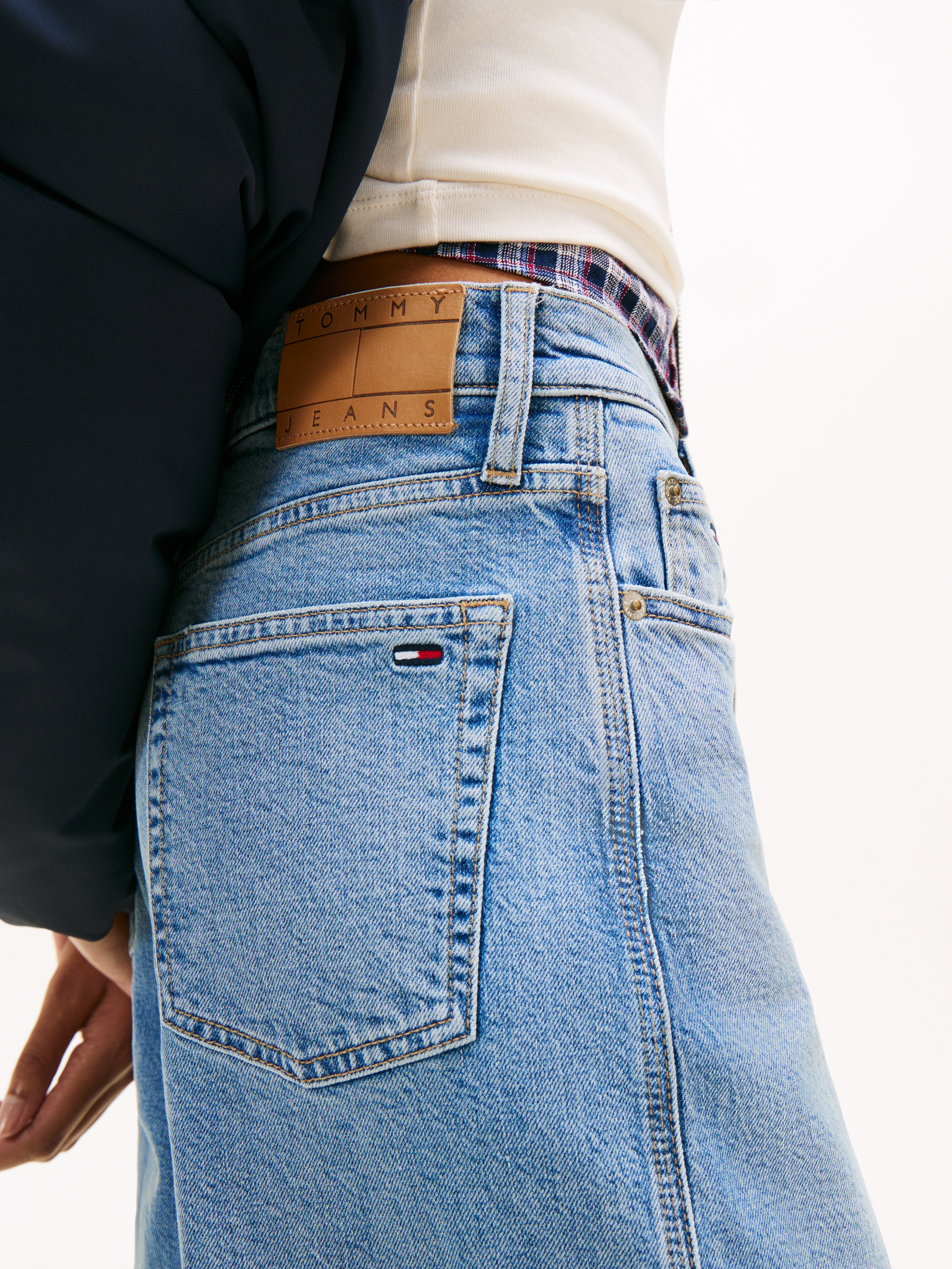 Tommy Jeans Loose-fit-Jeans "CLAIRE HR WD" günstig online kaufen