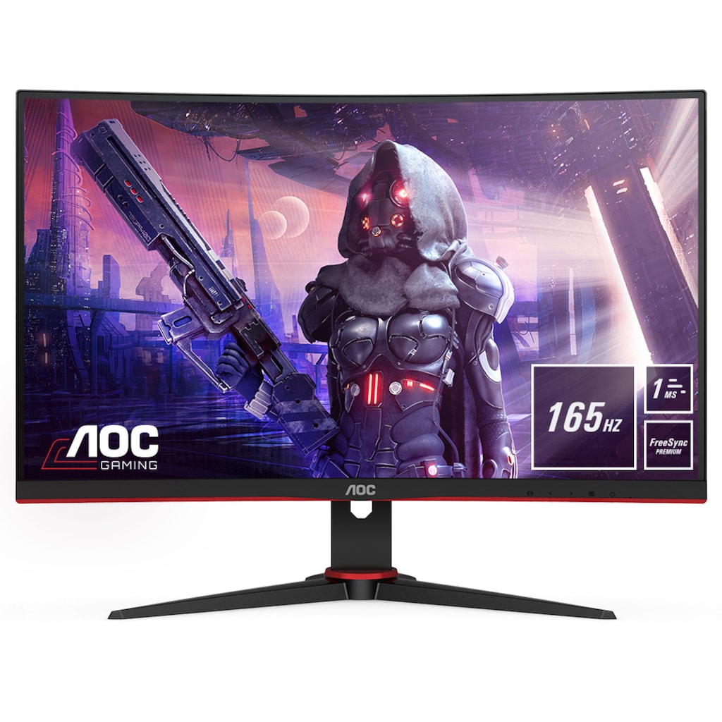 Hyrican Gaming-PC-Komplettsystem »Military SET02096«, inklusive 27" Monitor AOC C27G2AE/BK