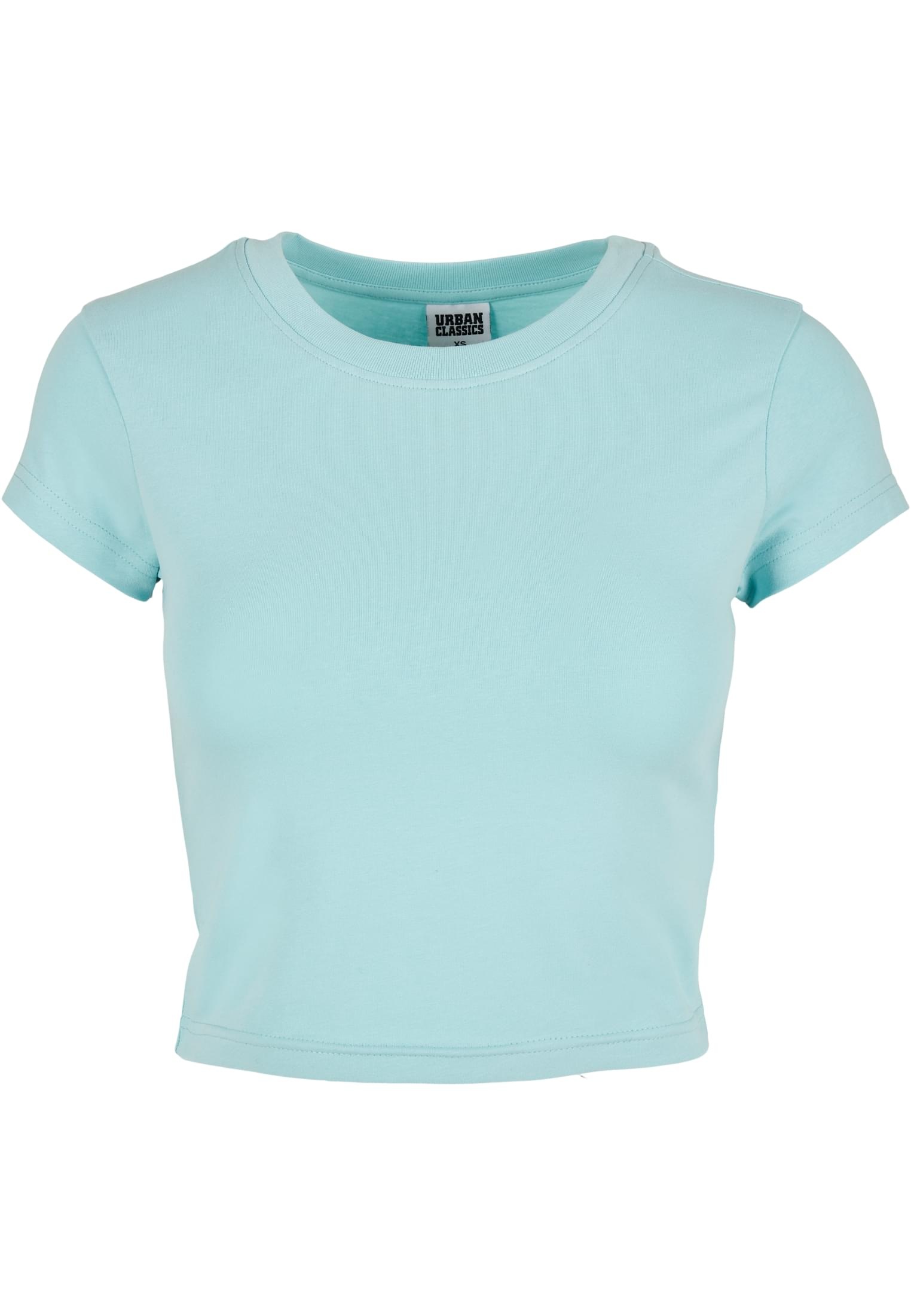 URBAN CLASSICS Kurzarmshirt »Damen Ladies Stretch Jersey Cropped Tee«, (1  tlg.) bestellen | BAUR