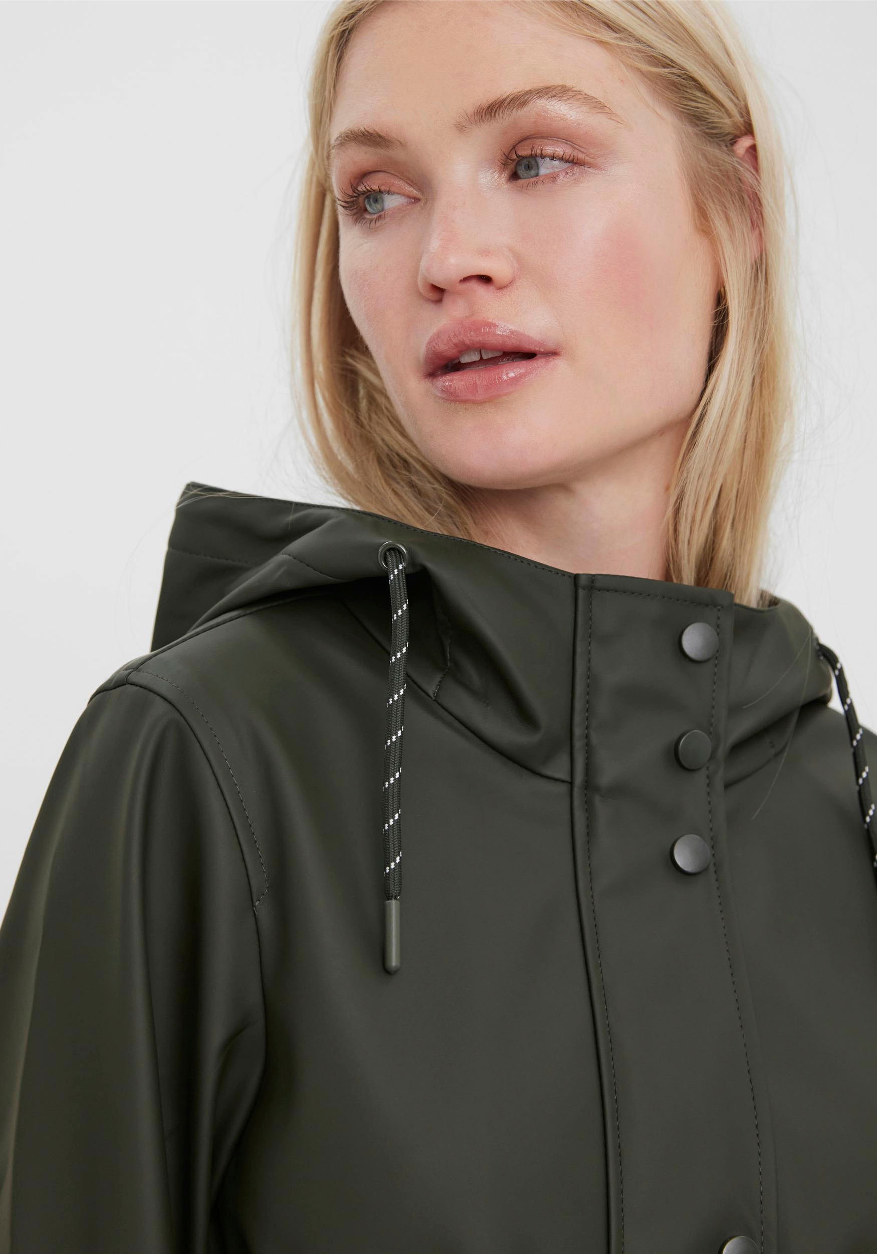 Vero Moda Regenjacke "VMMALOU COATED JACKET", mit Kapuze günstig online kaufen