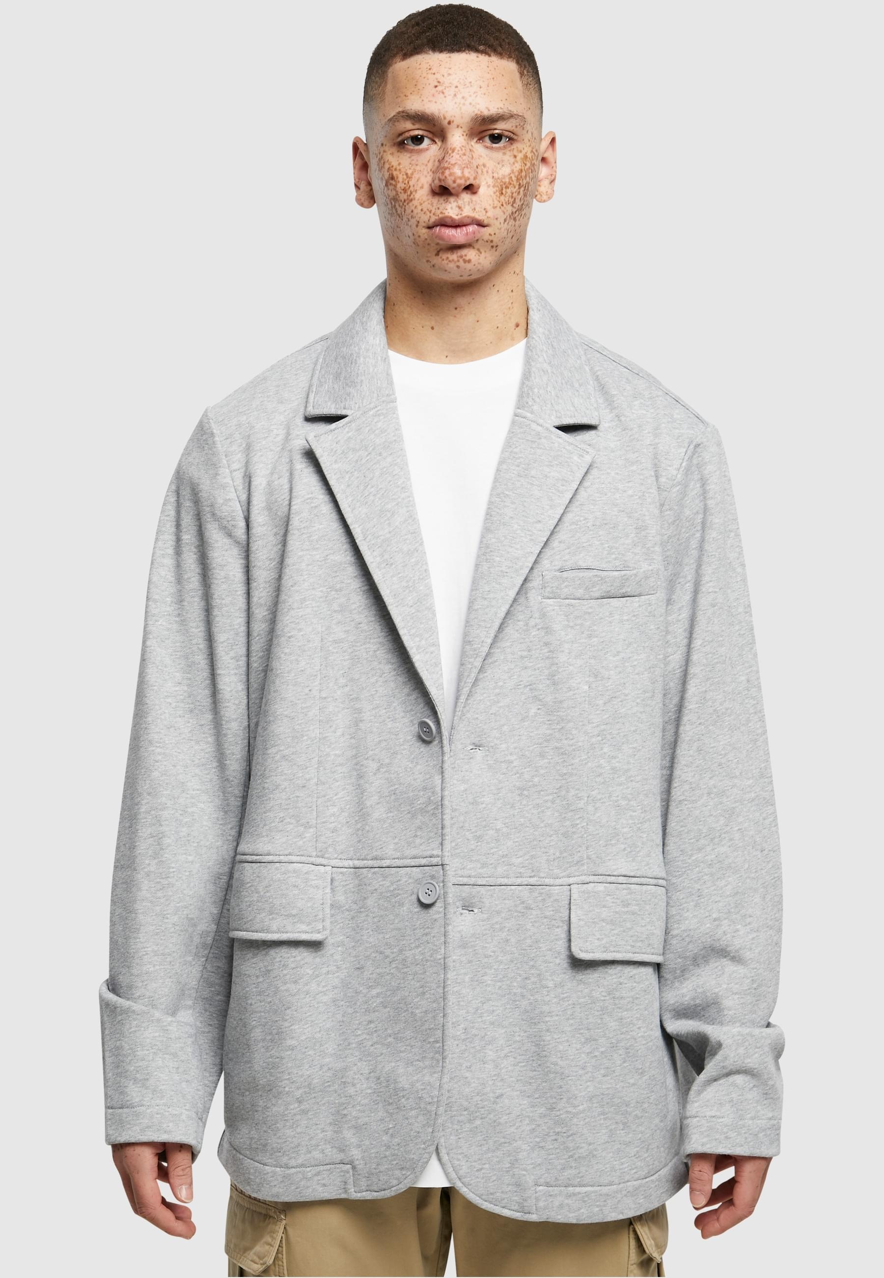 URBAN CLASSICS Allwetterjacke »Urban Classics Herren Terry Blazer«, (1 St.), ohne Kapuze