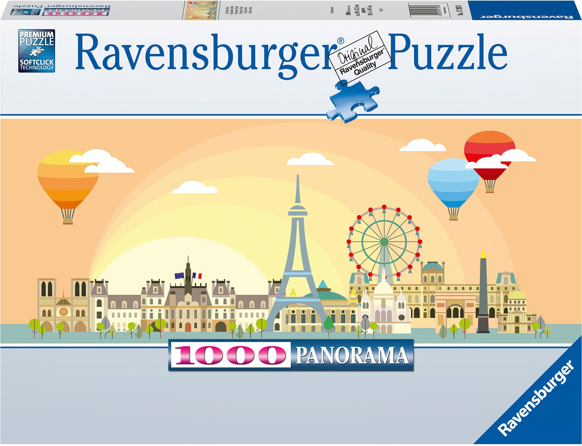 Ravensburger Puzzle »Ein Tag in Paris«, Made in Germany; FSC®- schützt Wald - weltweit