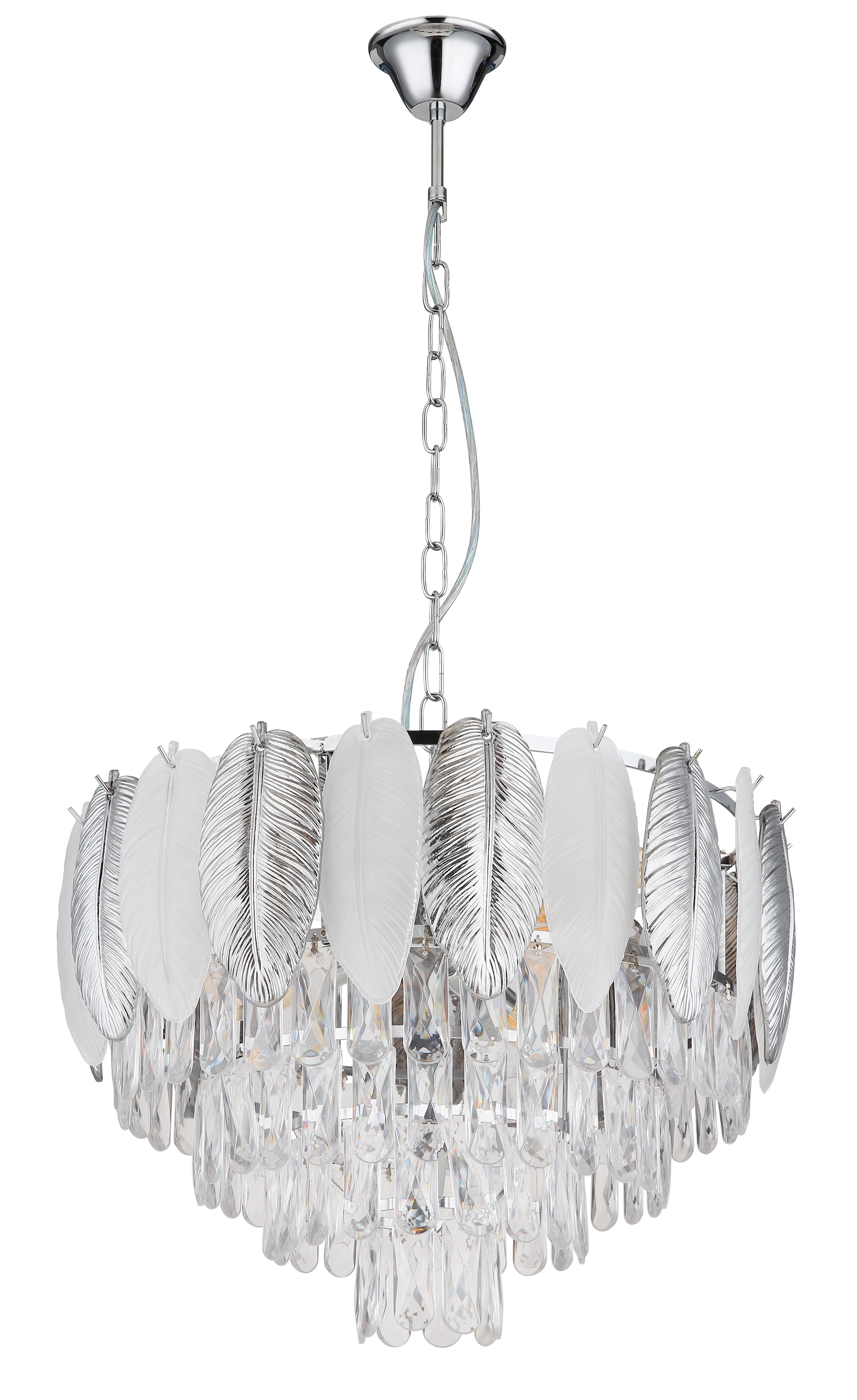 GLOBO LIGHTING Hängeleuchte »DALTON«, Leuchtmittel E14 | ohne Leuchtmittel, Hängelampe/Pendelleuchte/Esszimmer/Wohnzimmer/Esstisch