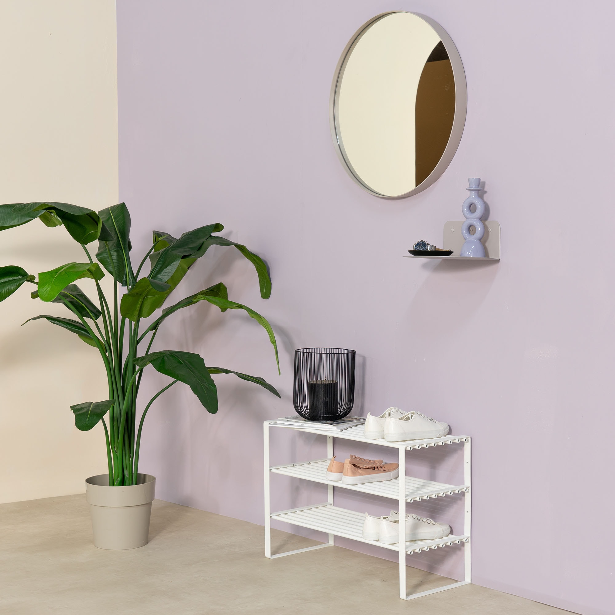 Spinder Design Schuhregal "REX SR 2 - 100 cm" 1 Stk. tlg. Regal aus Stahl, günstig online kaufen