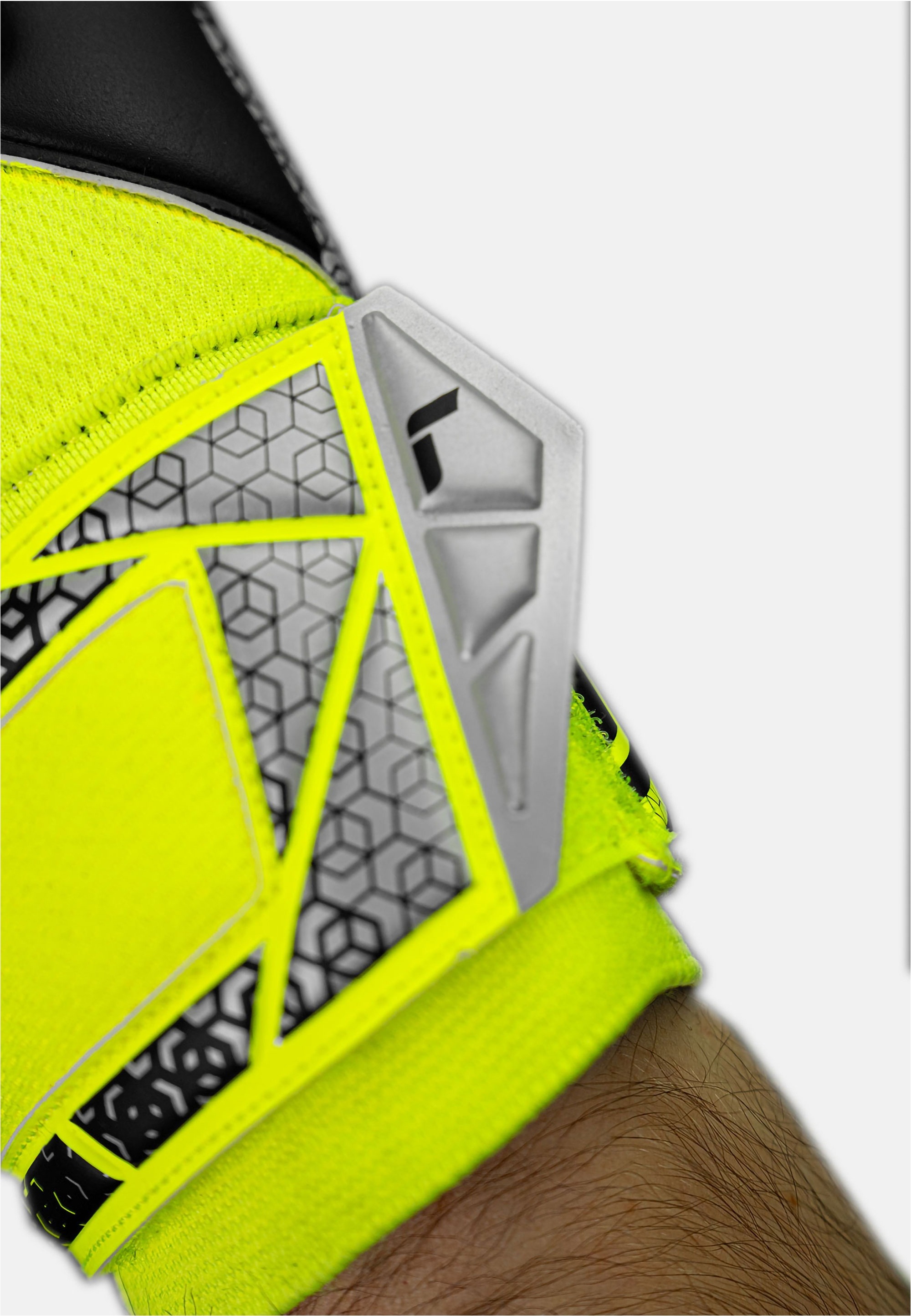 Reusch Gants De Gardien De But Junior Attrakt Freegel Silver Safety Yellow / Silver / Black 6 unisex 3