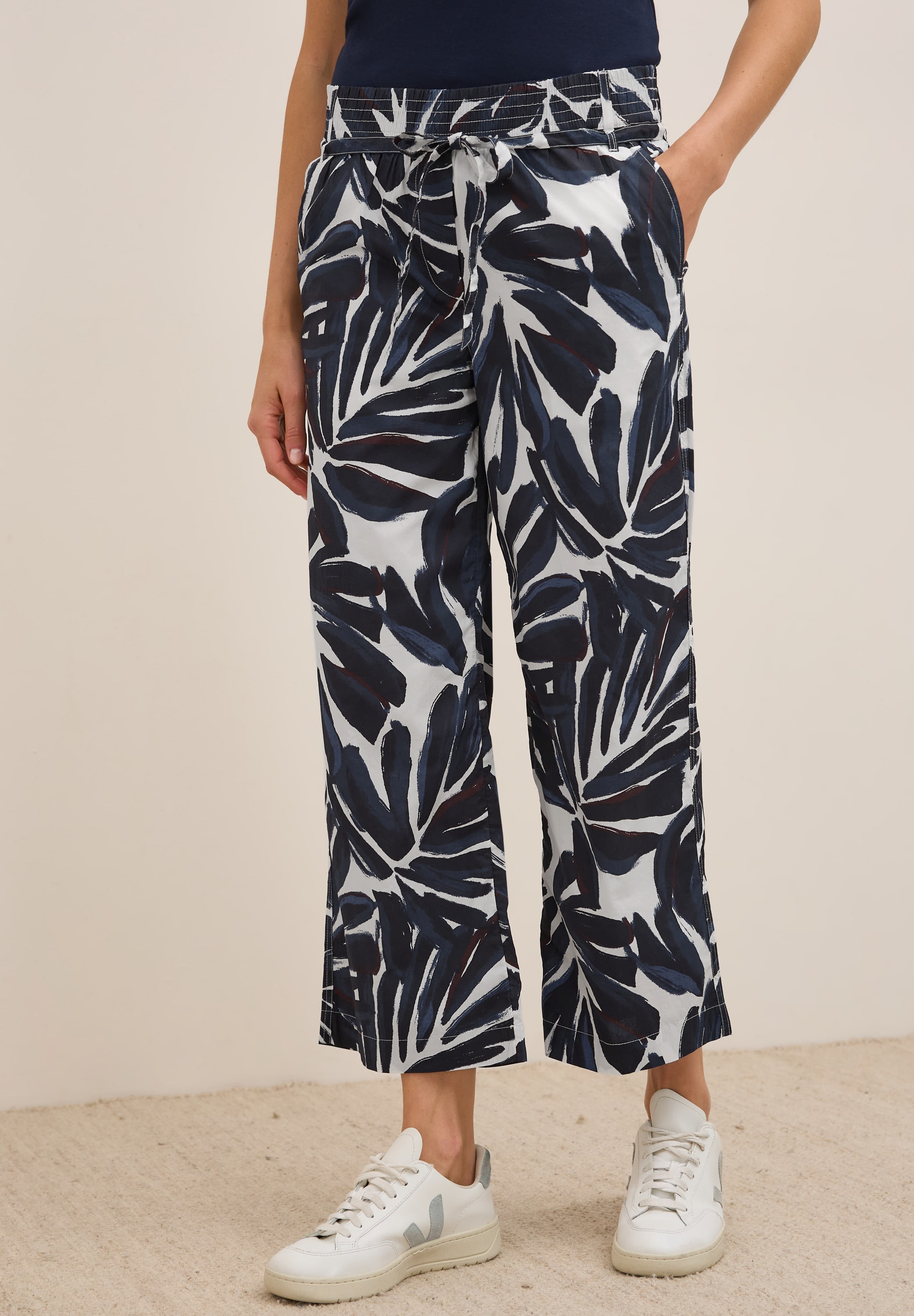 Cecil Stoffhose "Style NEELE", Sommerhose mit grafischem Muster günstig online kaufen
