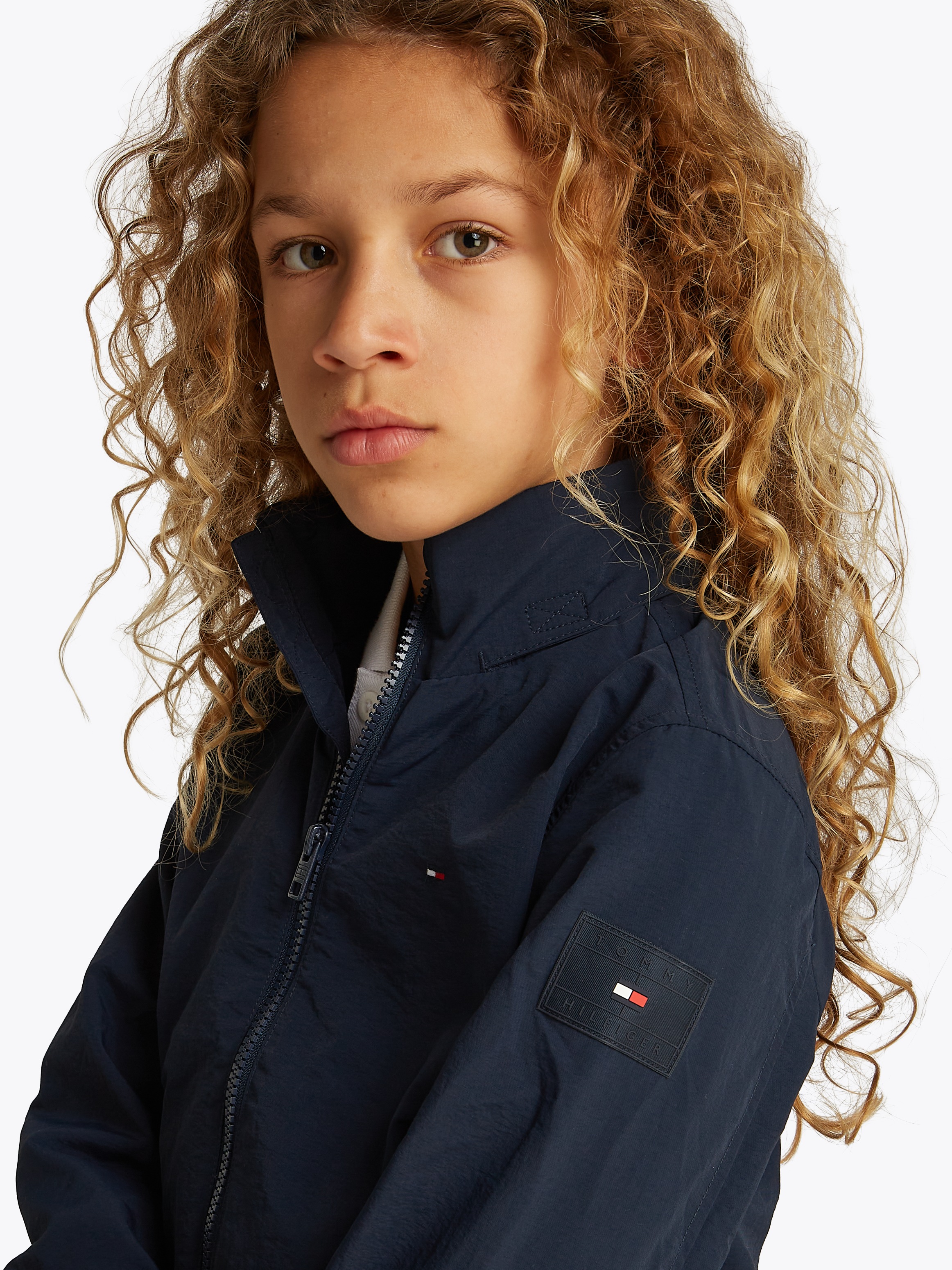 Thumbnail - Tommy Hilfiger Outdoorjacke "ESSENTIAL JACKET" mit Logo-Patch