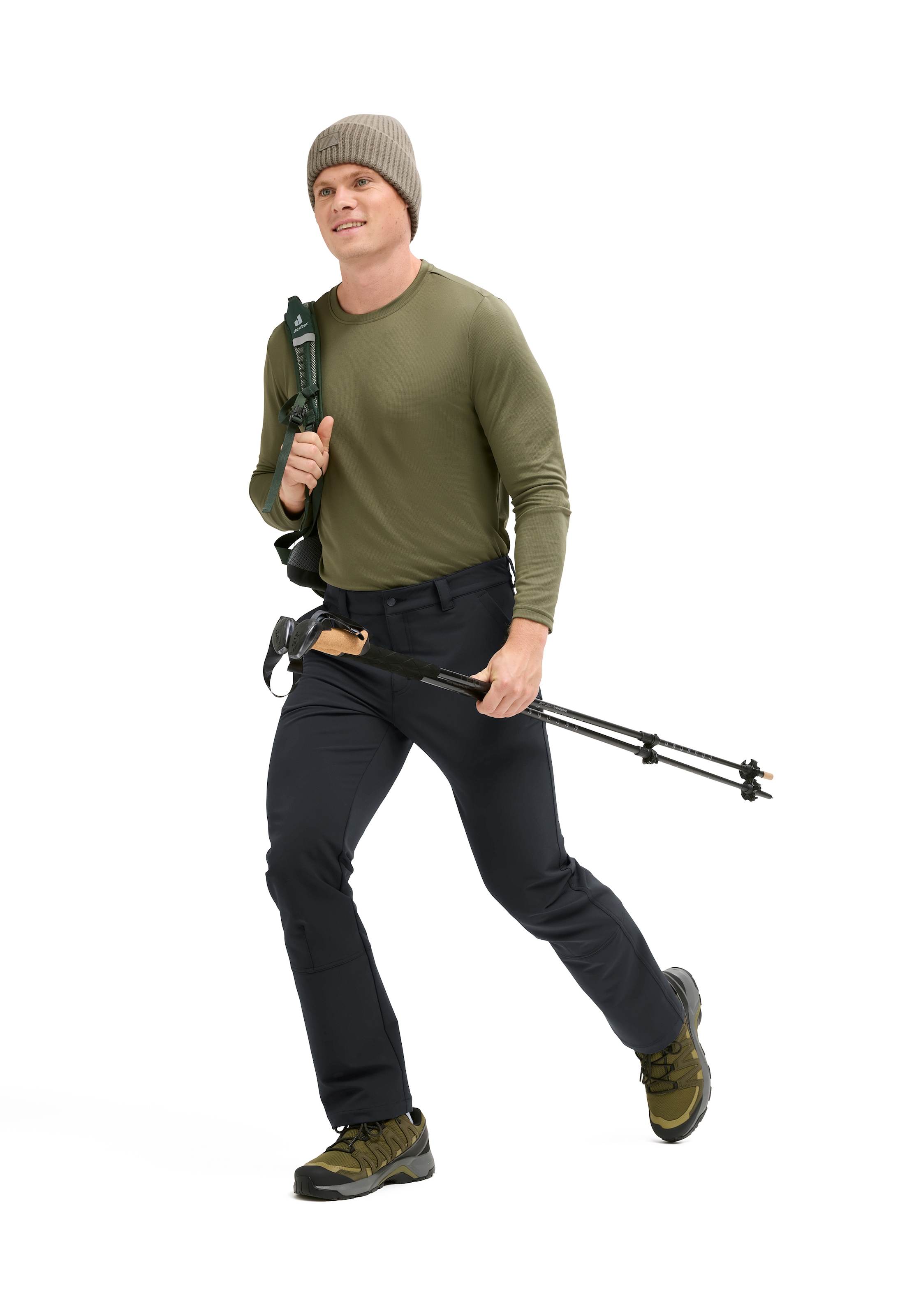 Maier Sports Outdoorhose »HE-HOSE EL. ESSENTIAL FLEX M«  Outdoorhose für Sportmode und Outdoormode, auch in großen Größen