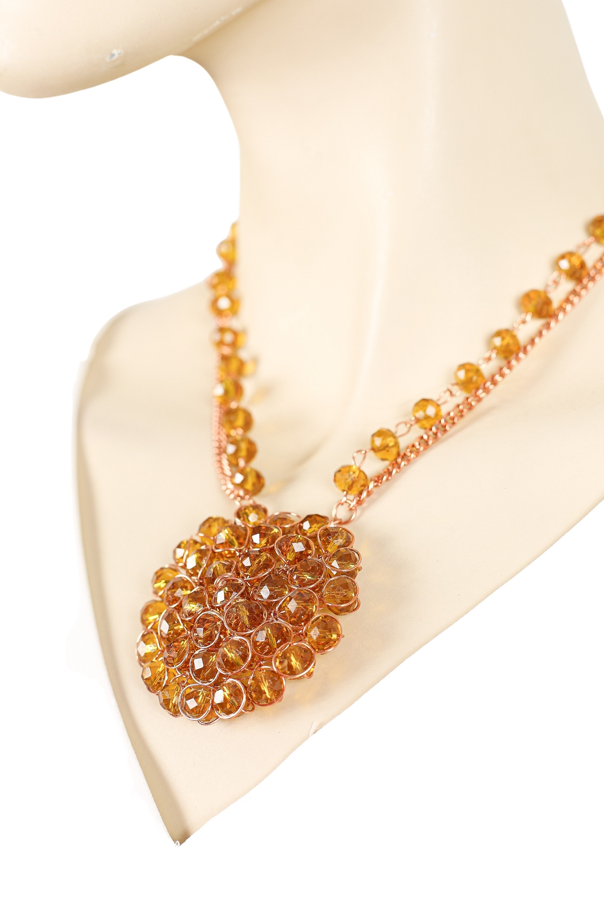 COLLEZIONE ALESSANDRO Kette mit Anhänger »Raja« zweireihige Kette mit rundem Anhänger