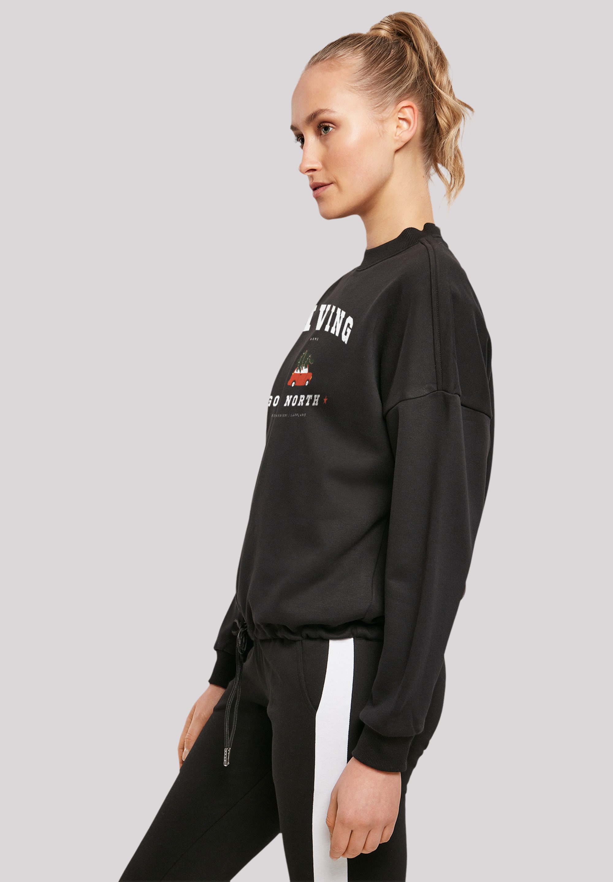 F4NT4STIC Sweatshirt »Driving Home Weihnachten«, Weihnachten, Geschenk, Logo