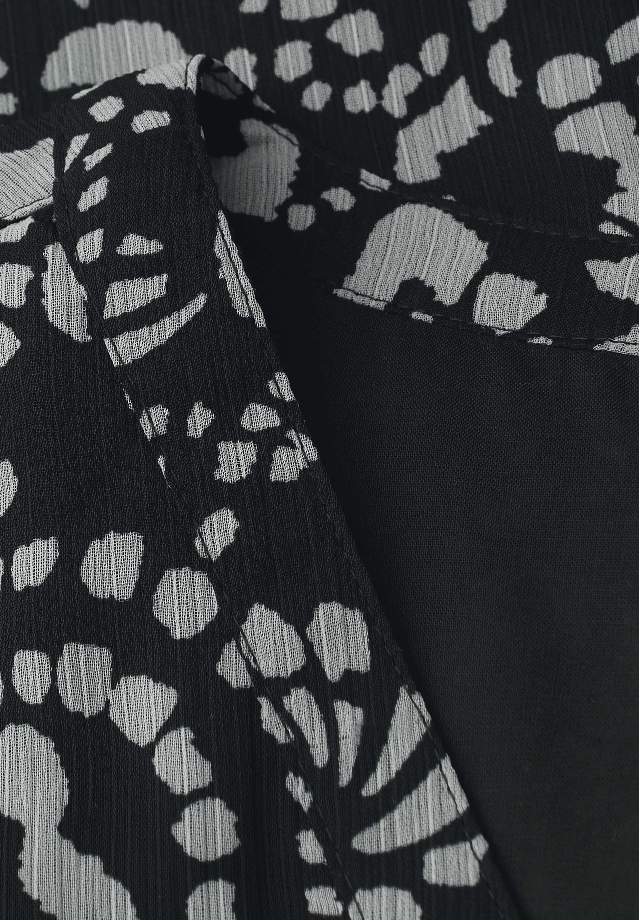 STREET ONE STUDIO Midikleid Ohne Taschen mit Volant