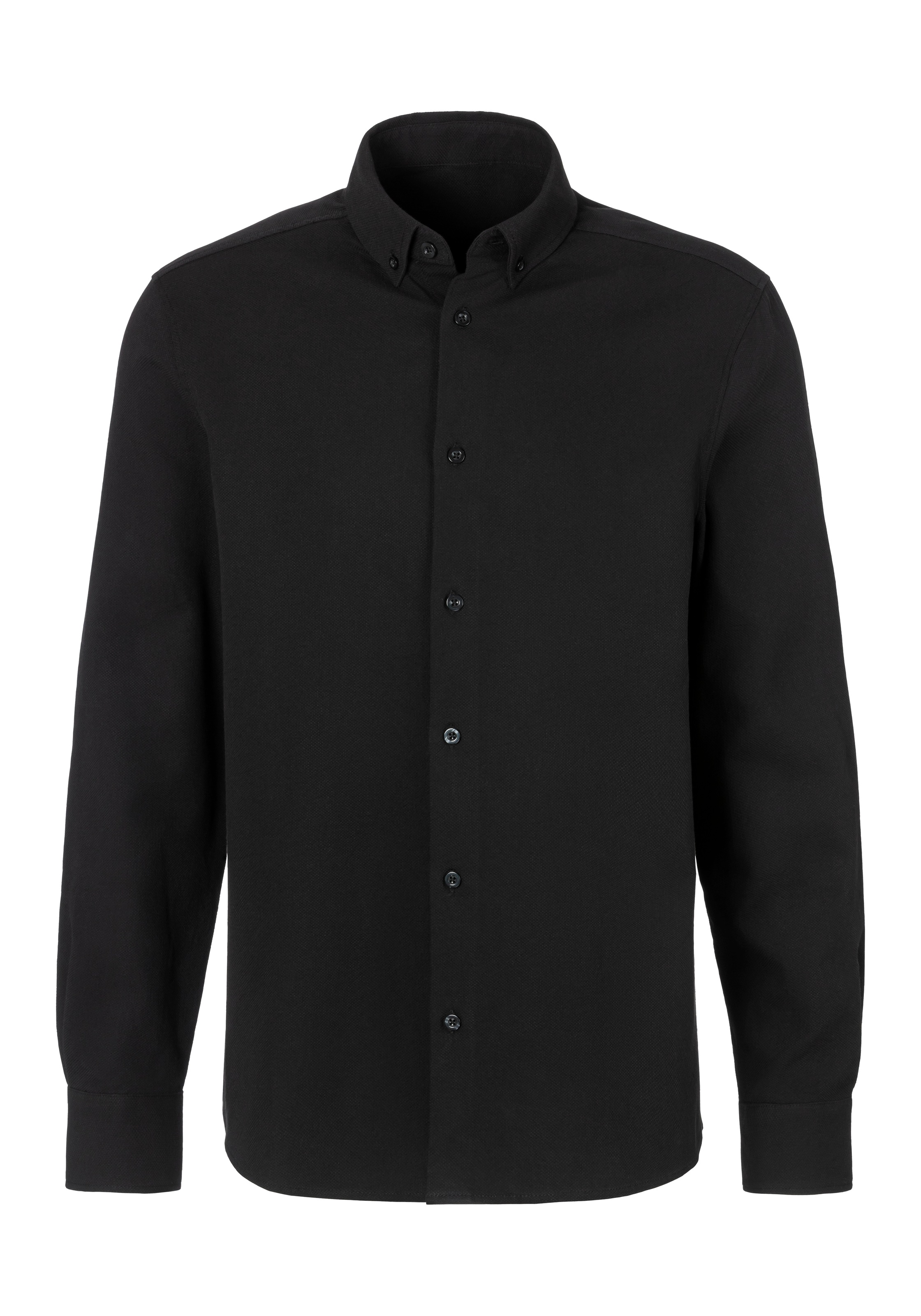 H.I.S Langarmhemd "Regular Fit" in hochwertiger Struktur Optik günstig online kaufen