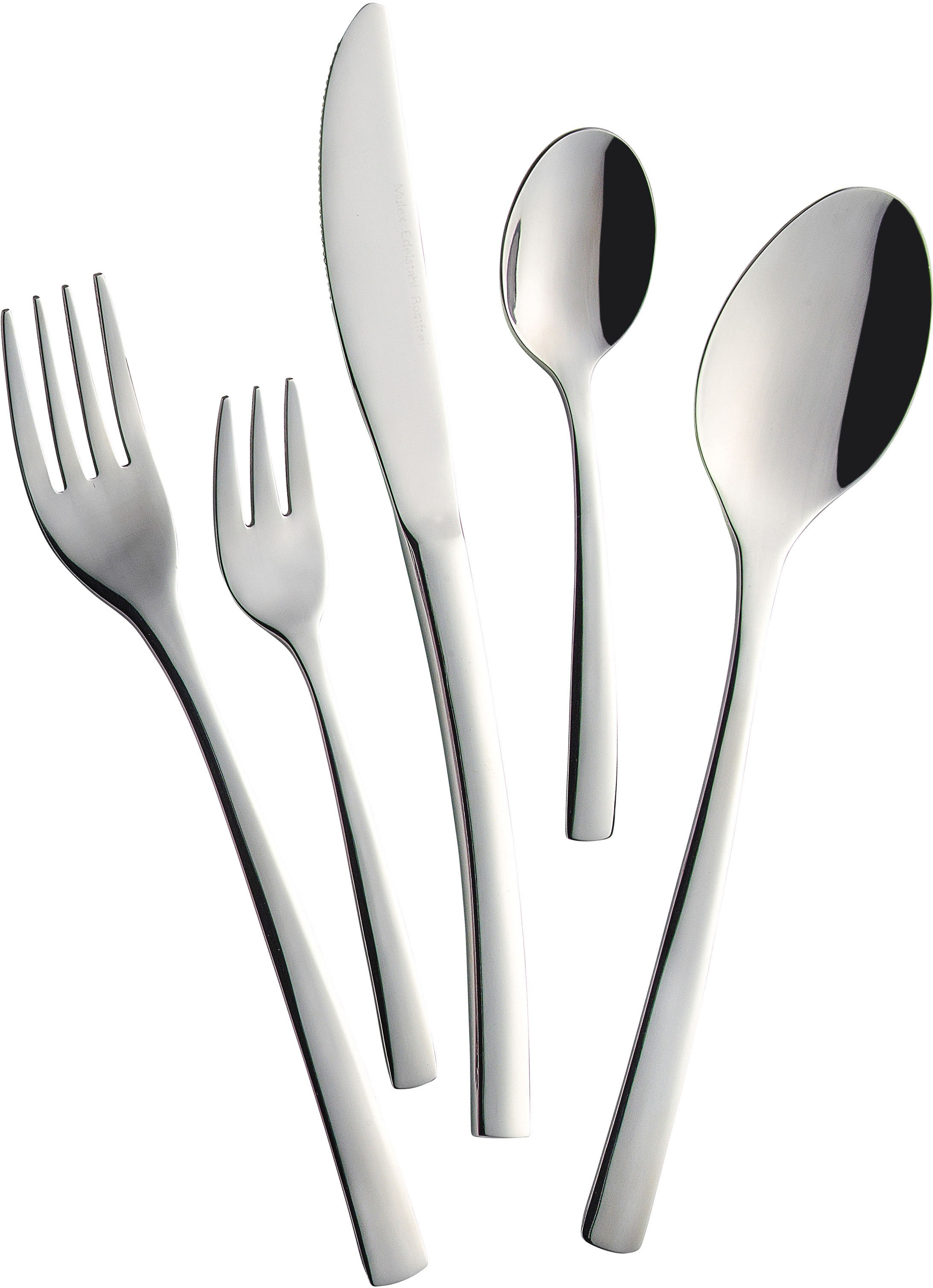Mulex Besteck-Set "Vermont" chlichtes Design, stimmige Proportionen