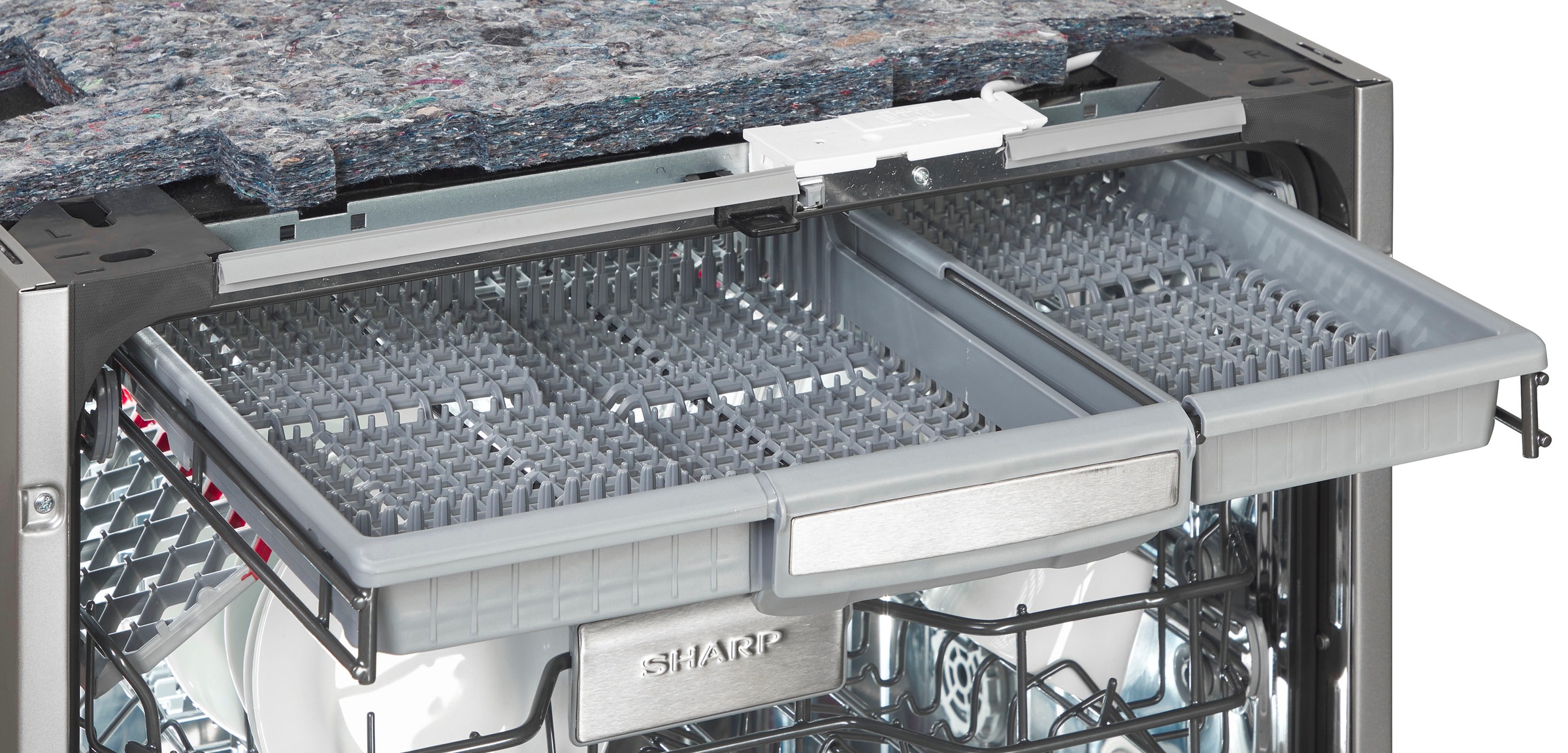 Sharp Unterbaugeschirrspüler »QW-NA3YU42AI-DE«, 14 Maßgedecke