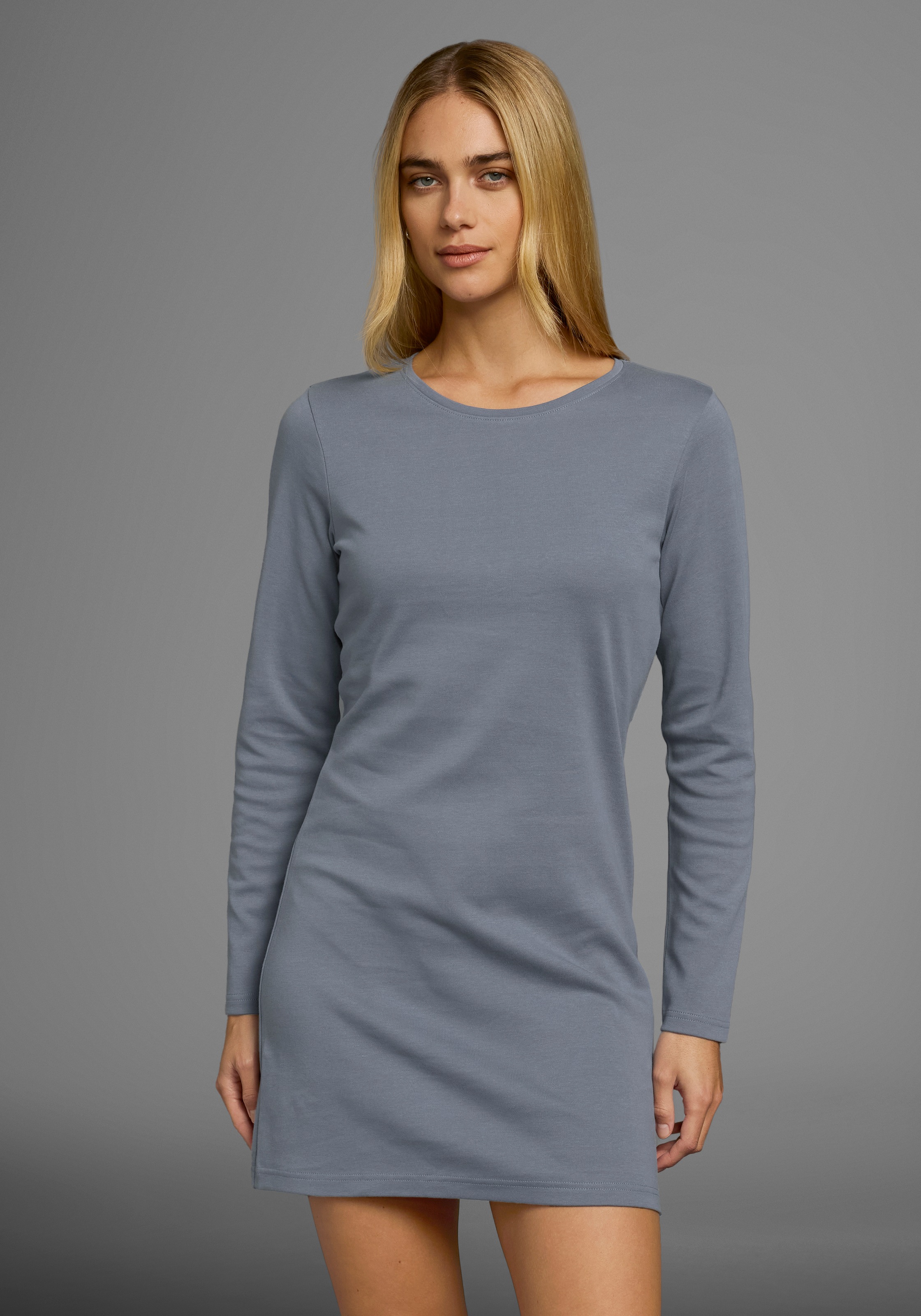 Flashlights Jerseykleid 2-er Pack, figurbetonter Schnitt, aus Interlock-Sto günstig online kaufen