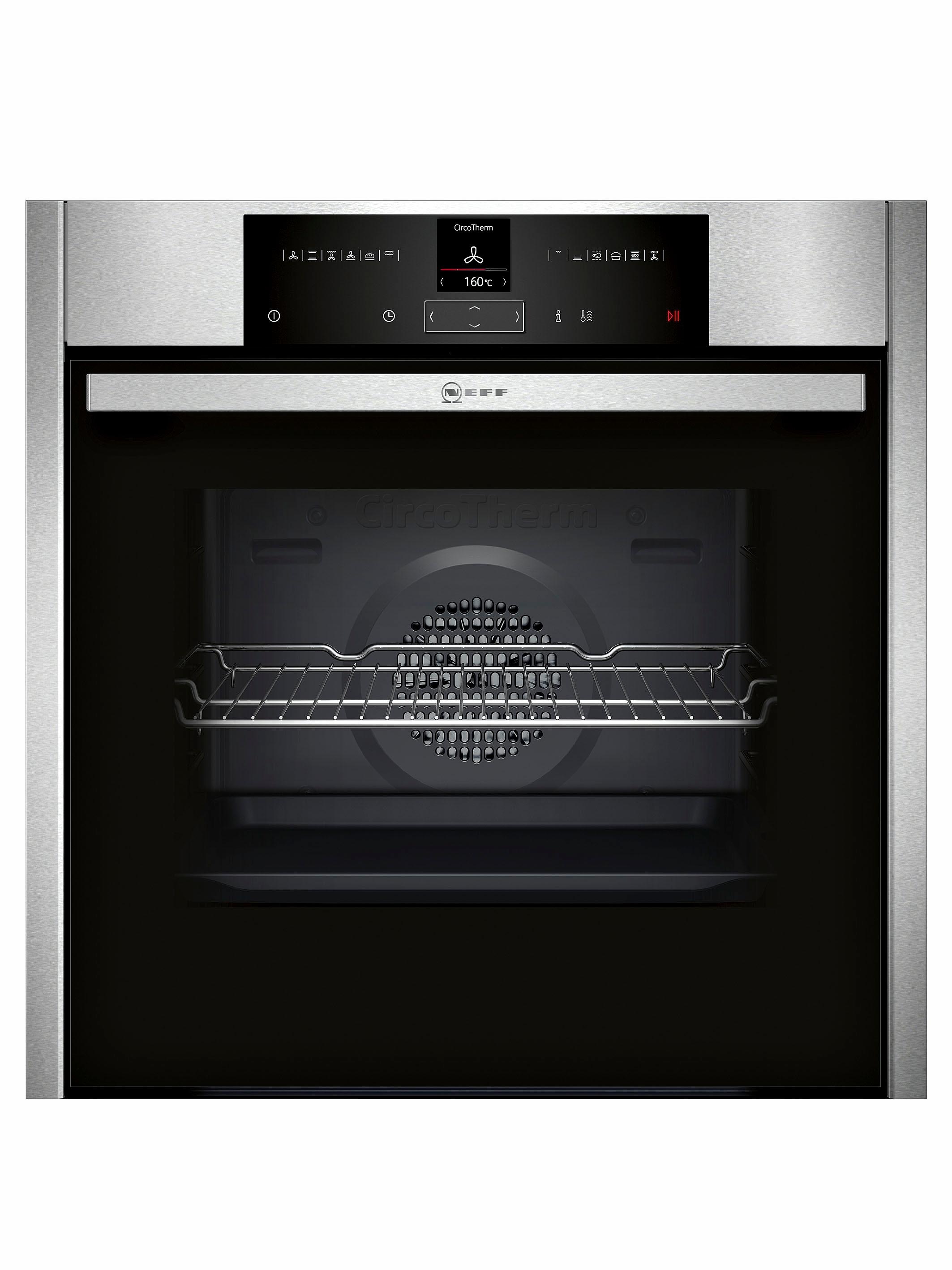 NEFF Pyrolyse Backofen »B25CR22N1«, N 70, B25CR22N1, mit Teleskopauszug