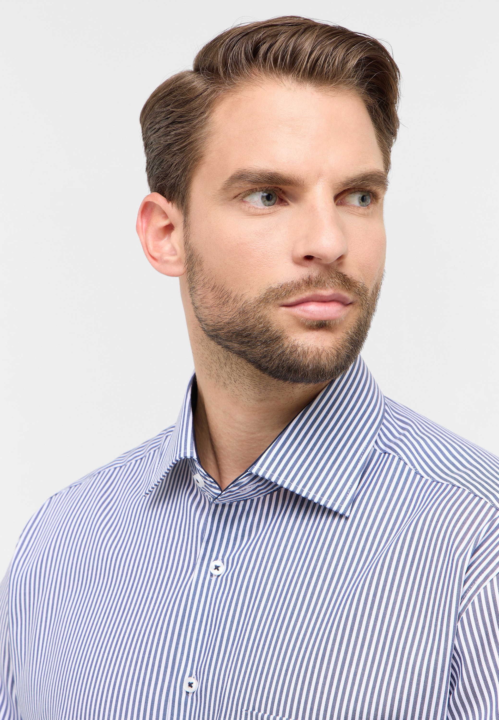 Thumbnail - Eterna Langarmhemd "COMFORT FIT" NON IRON (bügelfrei)