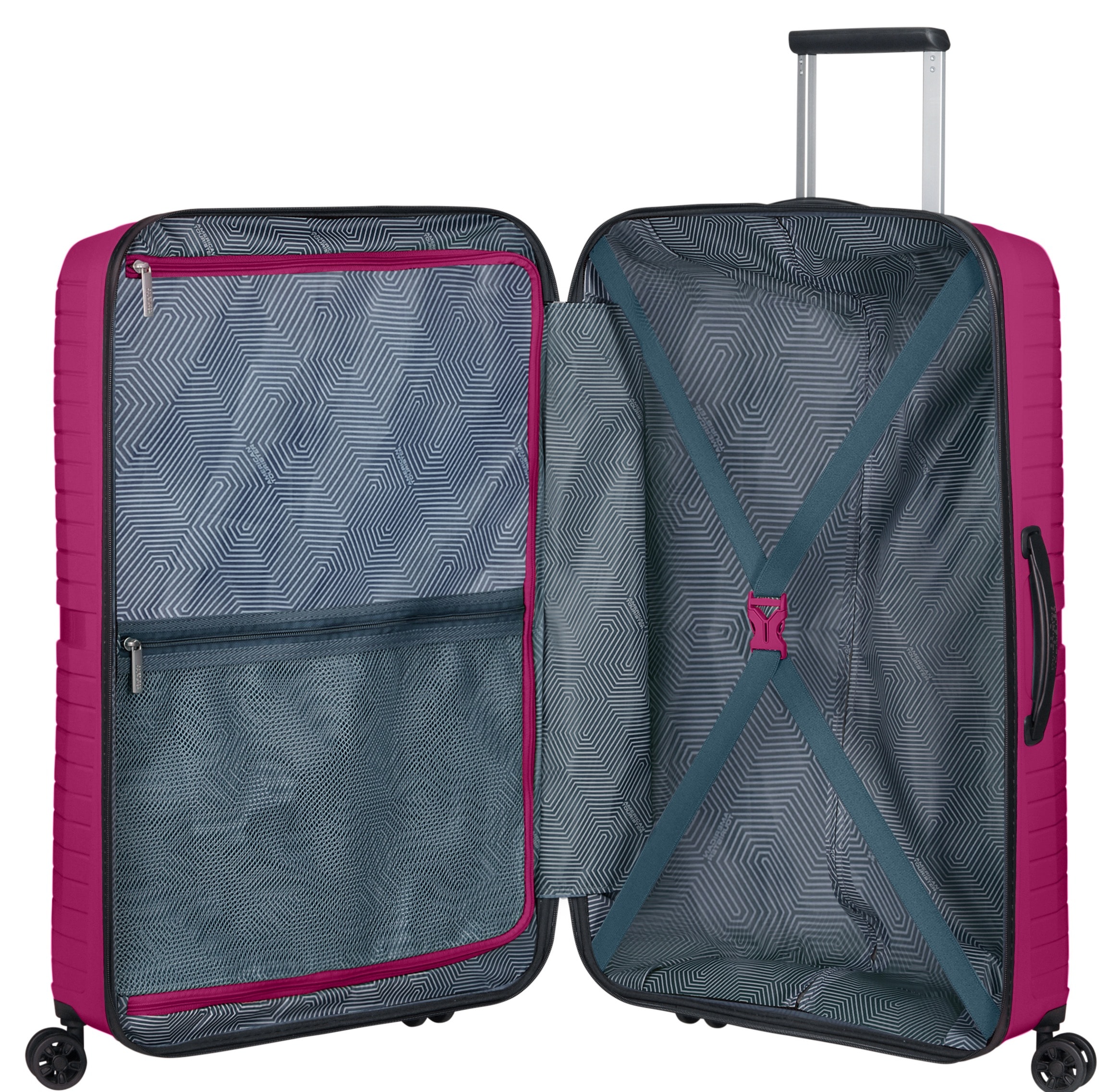 American Tourister® Hartschalen-Trolley »AIRCONIC, in verschieden Farben und Größen«, 4 Rollen, Koffer Reisegepäck Koffer Reisekoffer TSA-Zahlenschloss