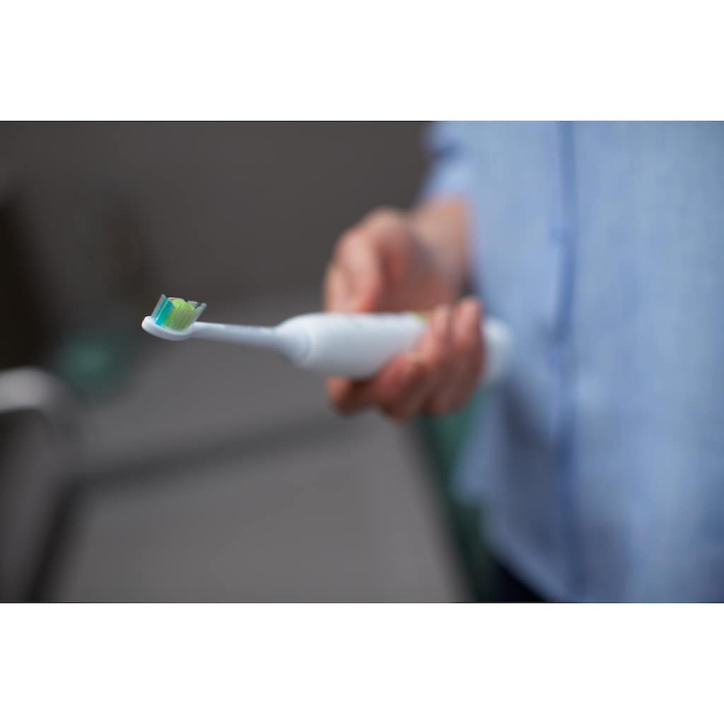 Philips Sonicare Aufsteckbürsten »W2 Optimal White Standard«, mit der Bürstenkopferkennung, Standardgröße