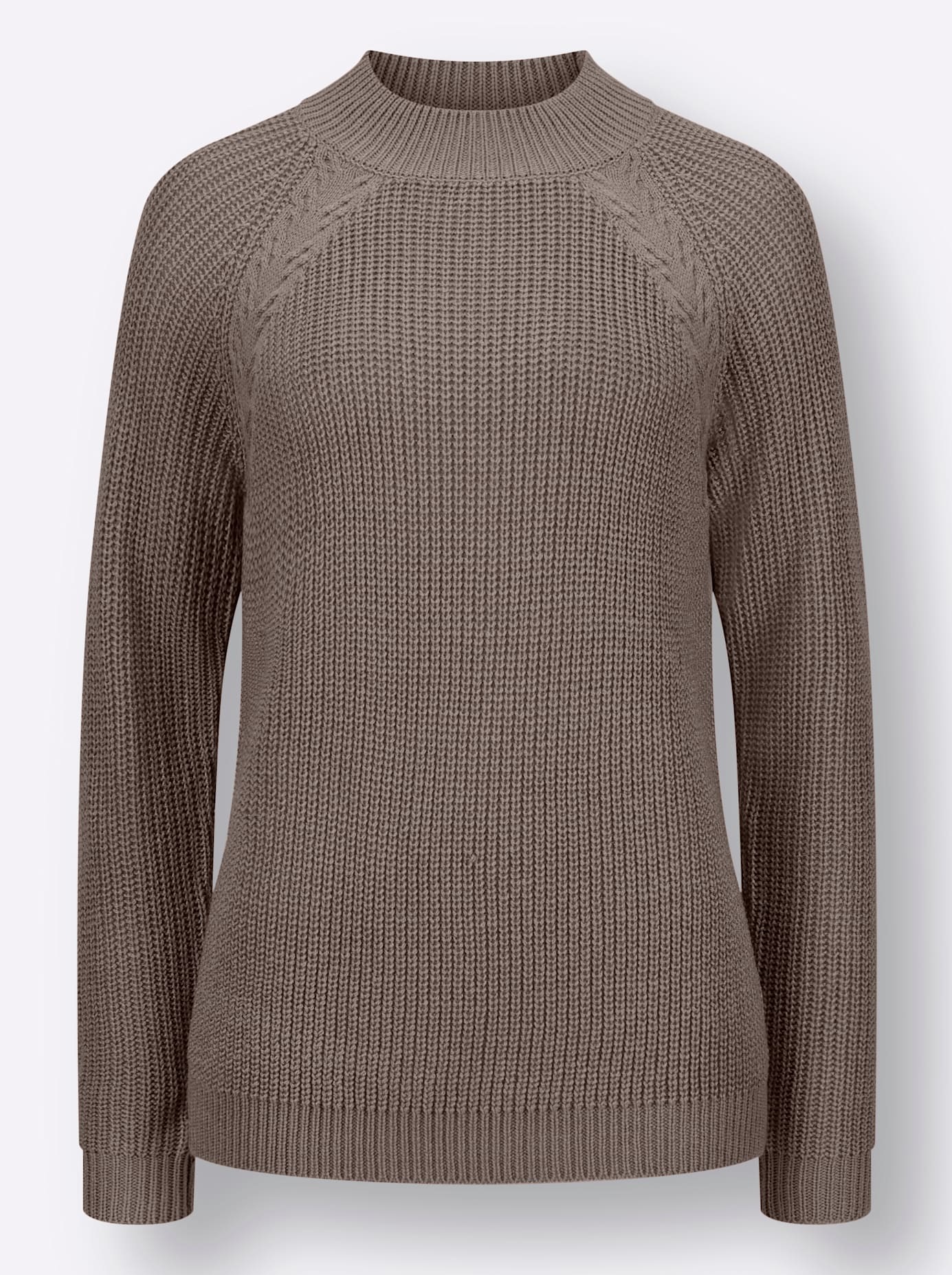 Classic Basics Stehkragenpullover »Langarm-Pullover«