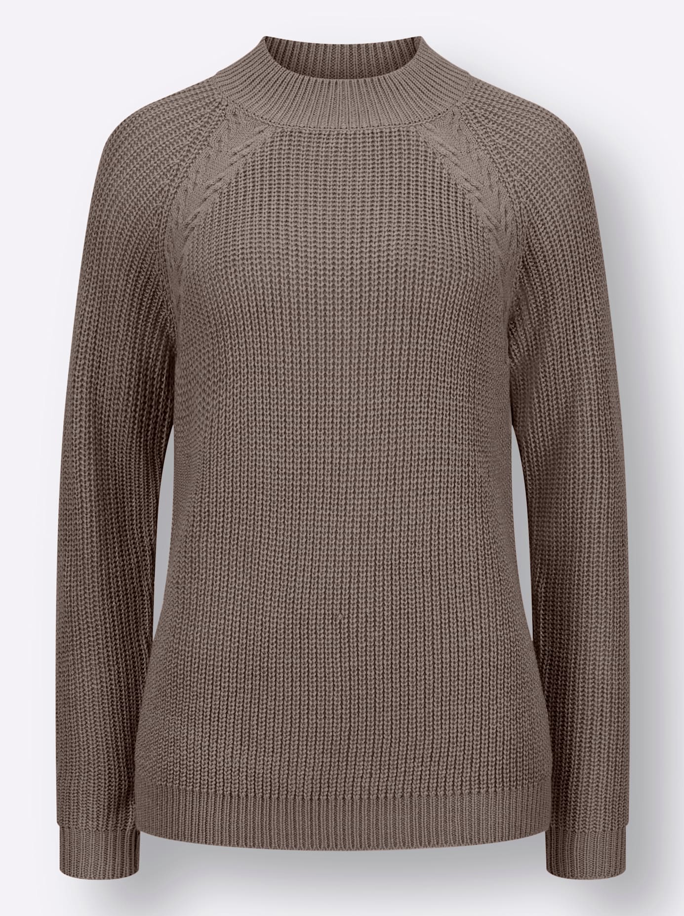 Thumbnail - Classic Basics Stehkragenpullover "Langarm-Pullover"