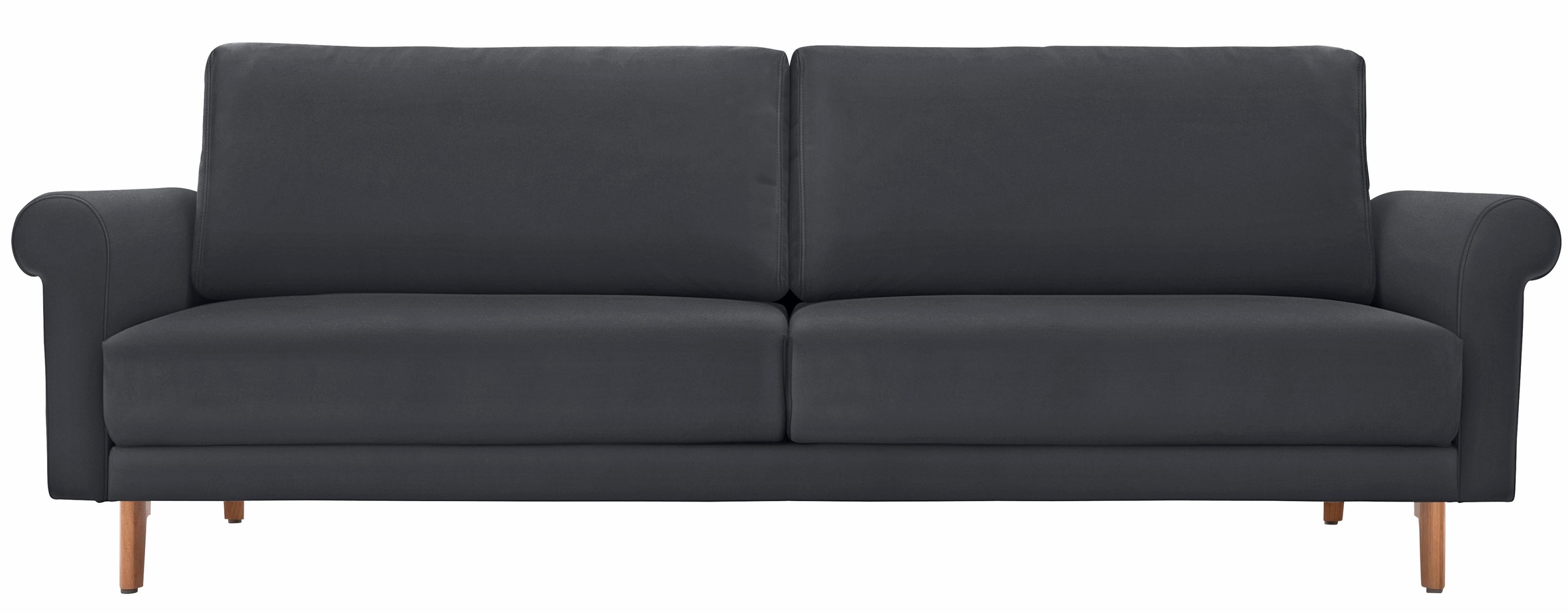 Creation BY ROLF BENZ 3-Sitzer "CR.450, Designsofa, Loungesofa" modern Landhaus, Breite 208 cm, Füße in Nussbaum