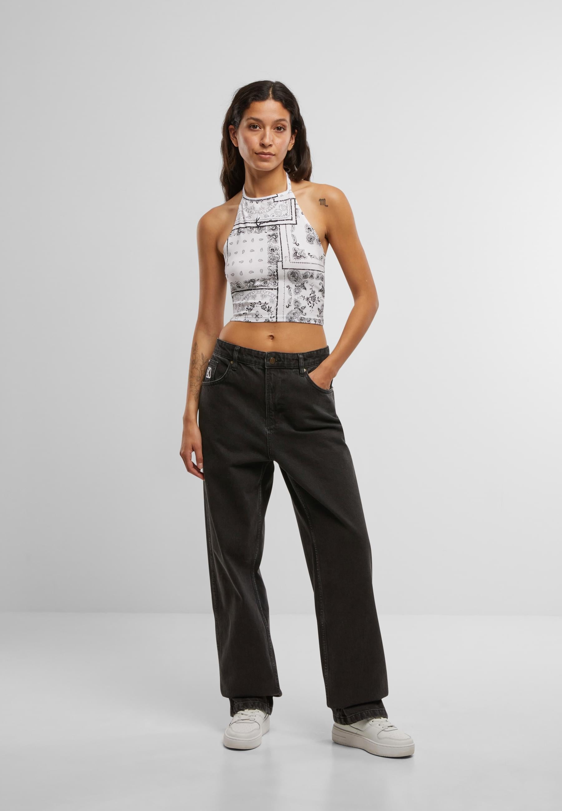 Karl Kani Muskelshirt »Karl Kani Signature Paisley Neckholder Top«, (1 tlg.)