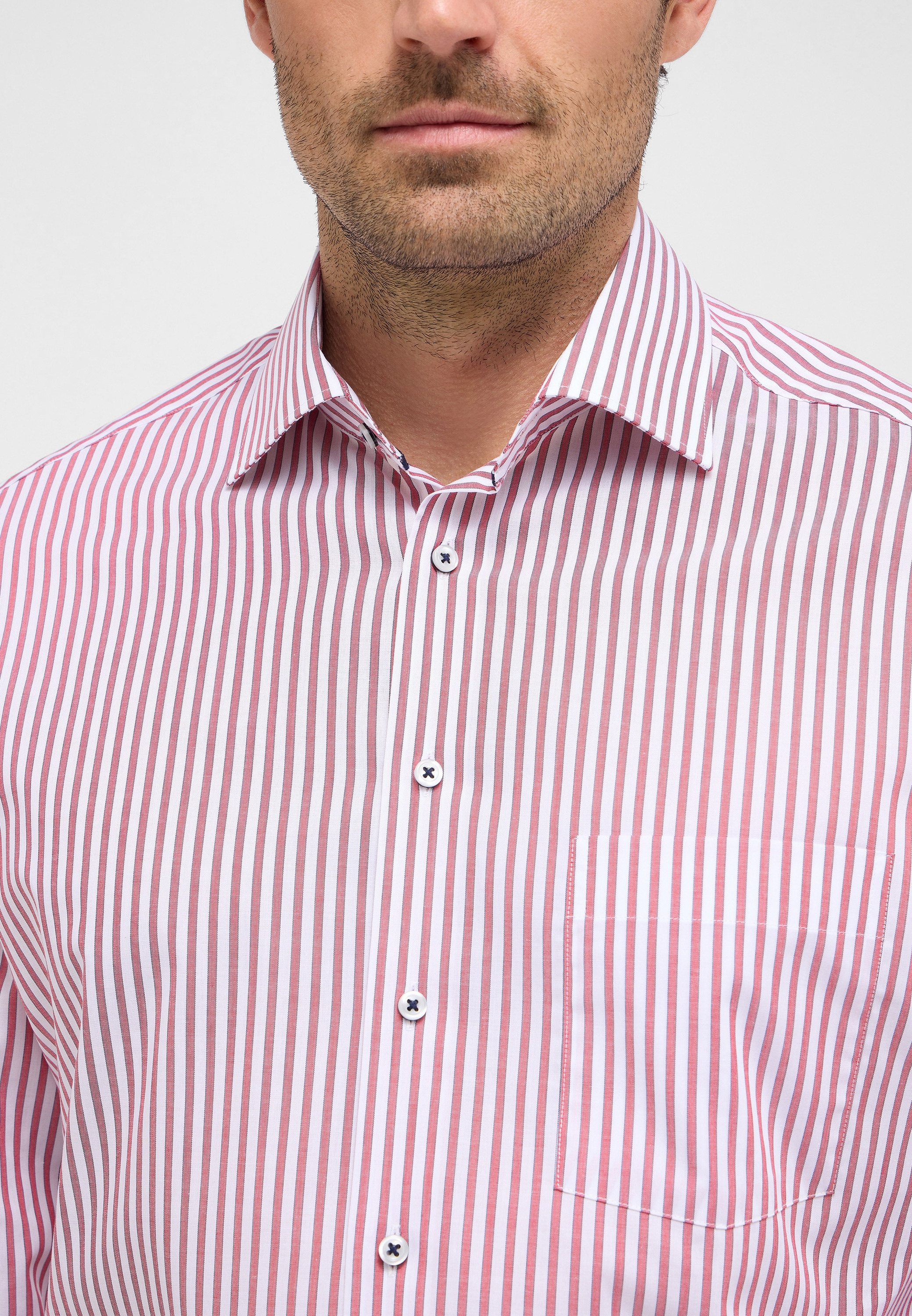 Eterna Langarmhemd »MODERN FIT« NON IRON (bügelfrei)