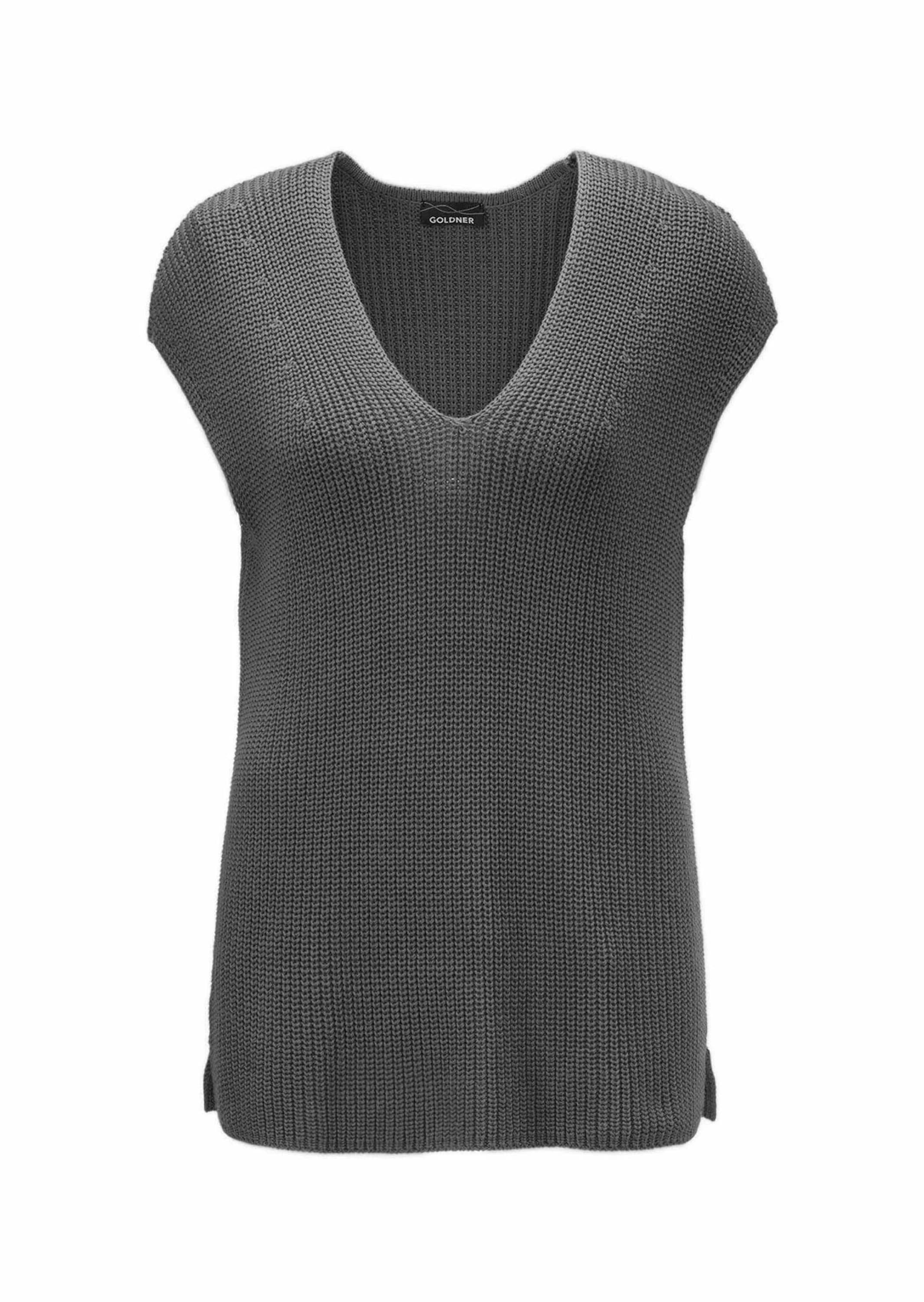 GOLDNER Pullunder "Modischer Pullunder" hochwertige Strickminderungen günstig online kaufen