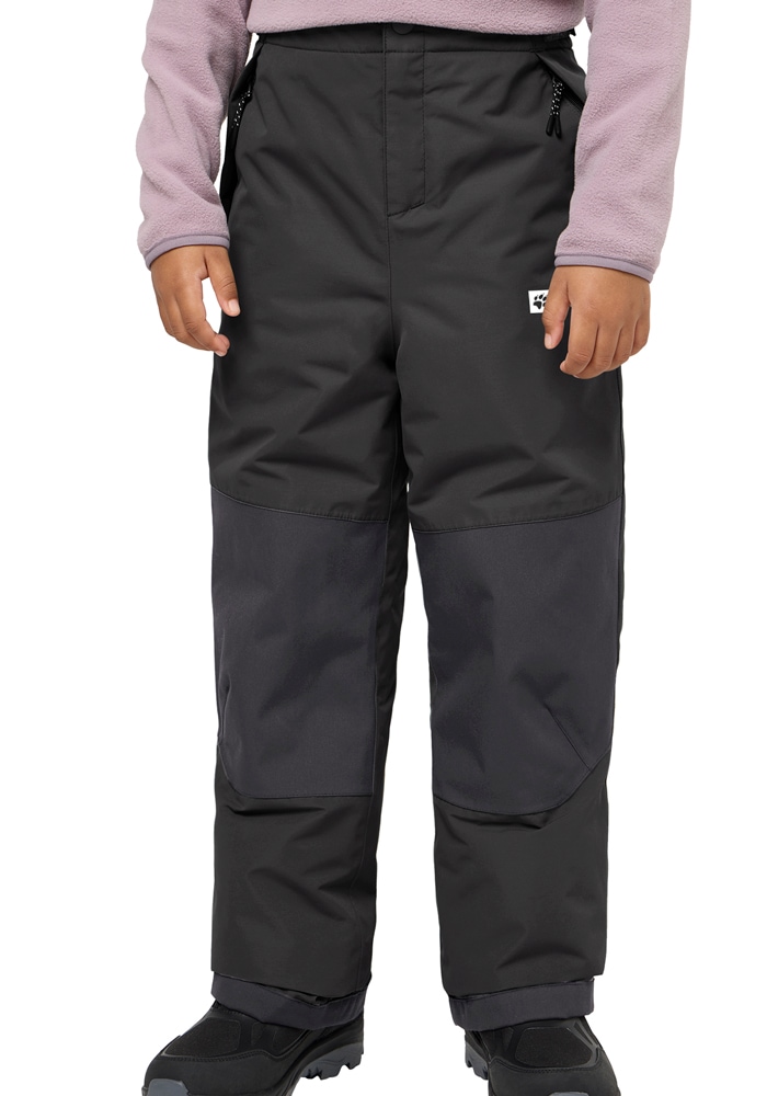 JACK WOLFSKIN Mädchen Schneehose "ACTAMIC 2L INS PANTS K", schwarz, Gr. 116, Oberstoff: 100% POLYESTER; Füllung 1: 100% POLYESTER; Futter 1: 100%