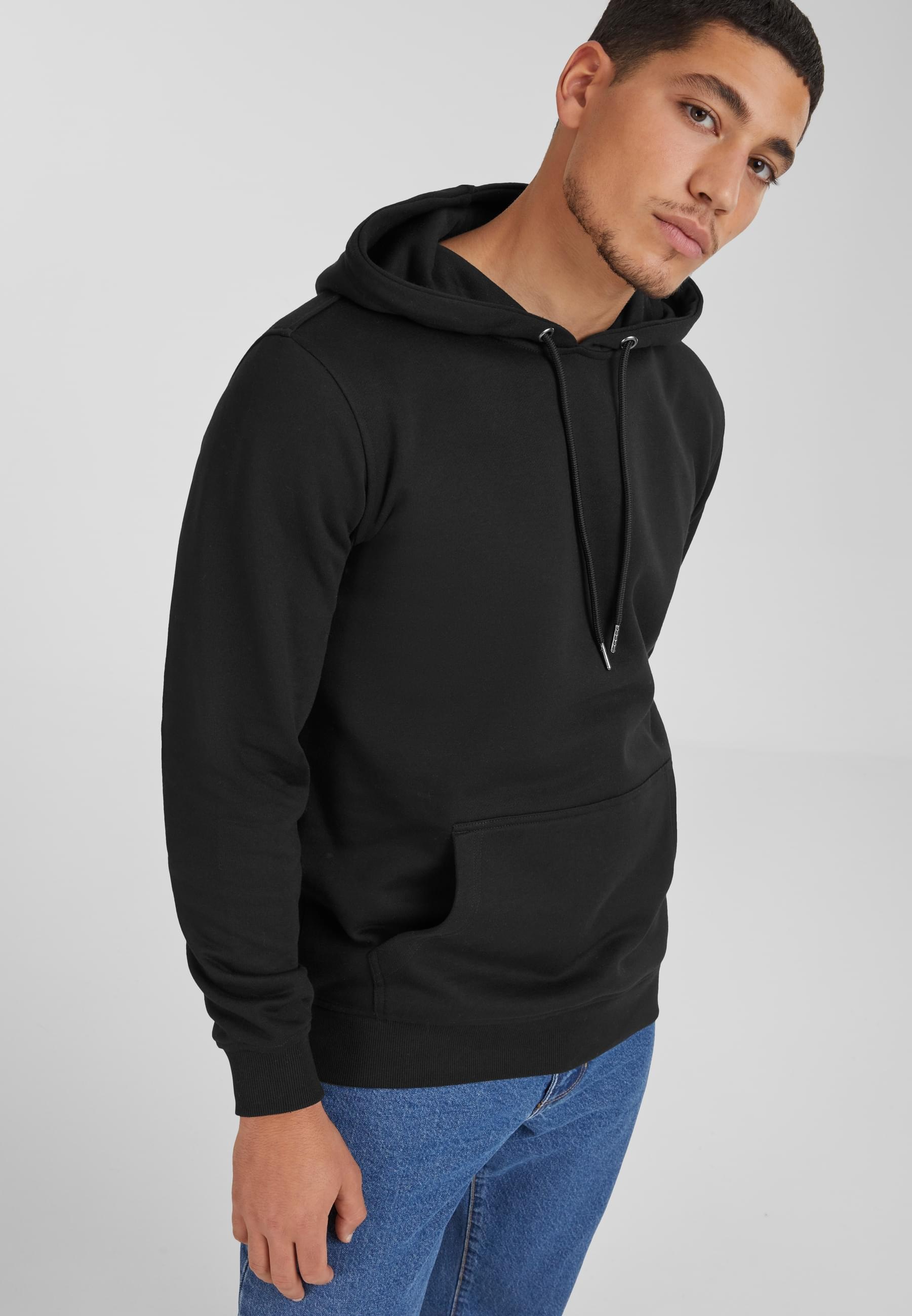 URBAN CLASSICS Sweatshirt »Urban Classics Herren Basic Sweat Hoody«, (1 tlg.)