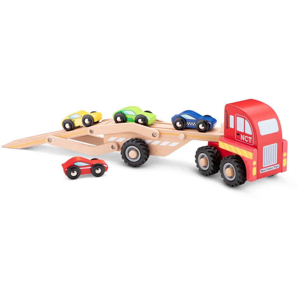 New Classic Toys® Spielzeug-LKW »Holzspielzeug, Auto-Transporter«