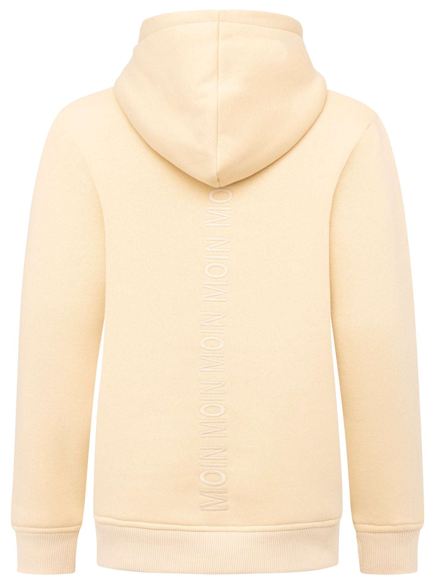 Zwillingsherz Hoodie »"Paillette MOIN"«, mit Paillettenanker und gesticktem Schriftzug
