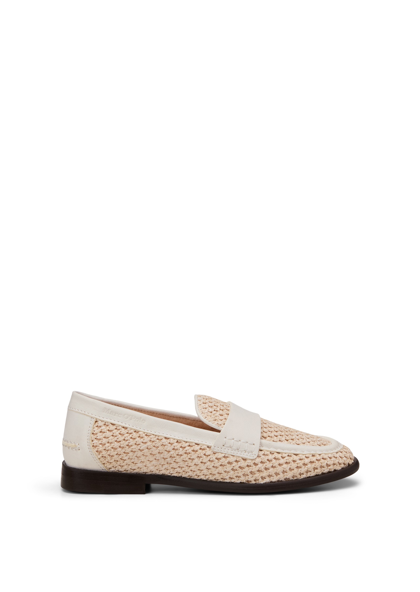 Marc O'Polo Loafer »aus luftigem Raffiabast mit Leder«