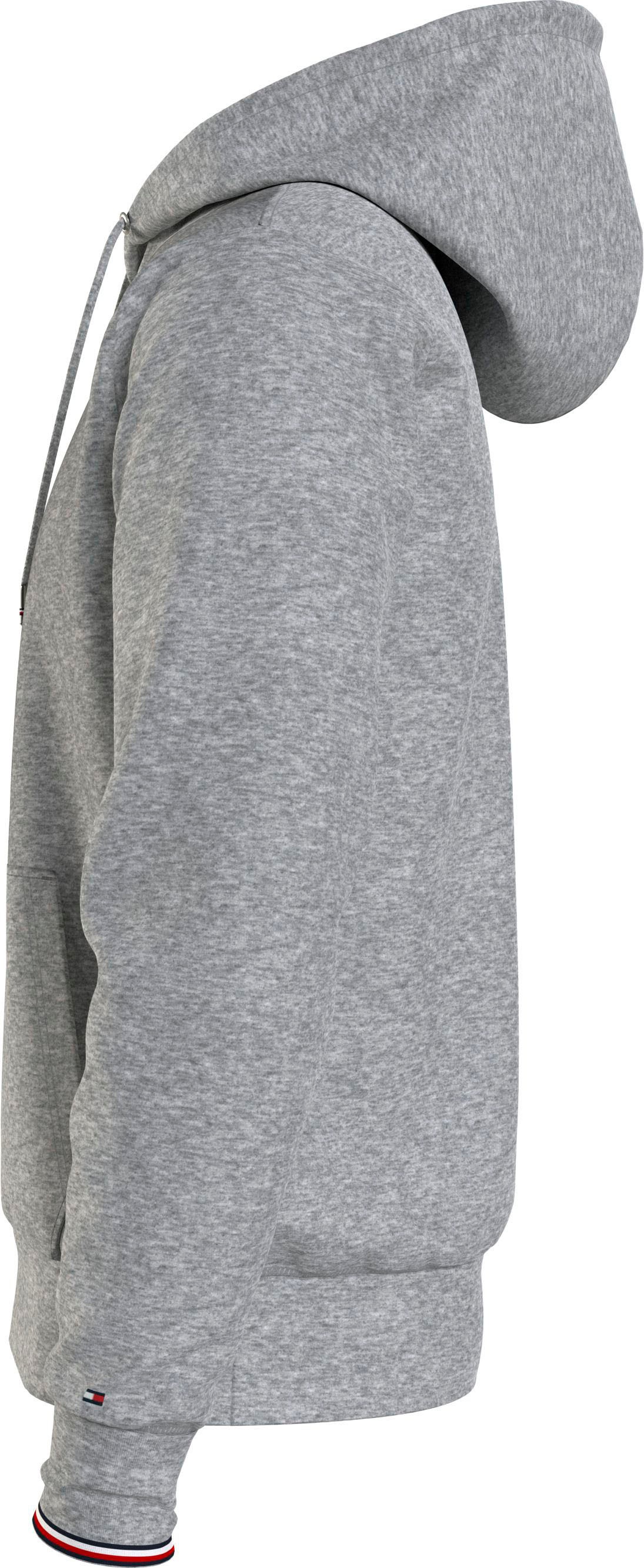 Tommy Hilfiger Hoodie »TOMMY LOGO TIPPED HOODY«, Tommy-Tape innen am Ausschnitt, Flag-Stickerei am Ärmel
