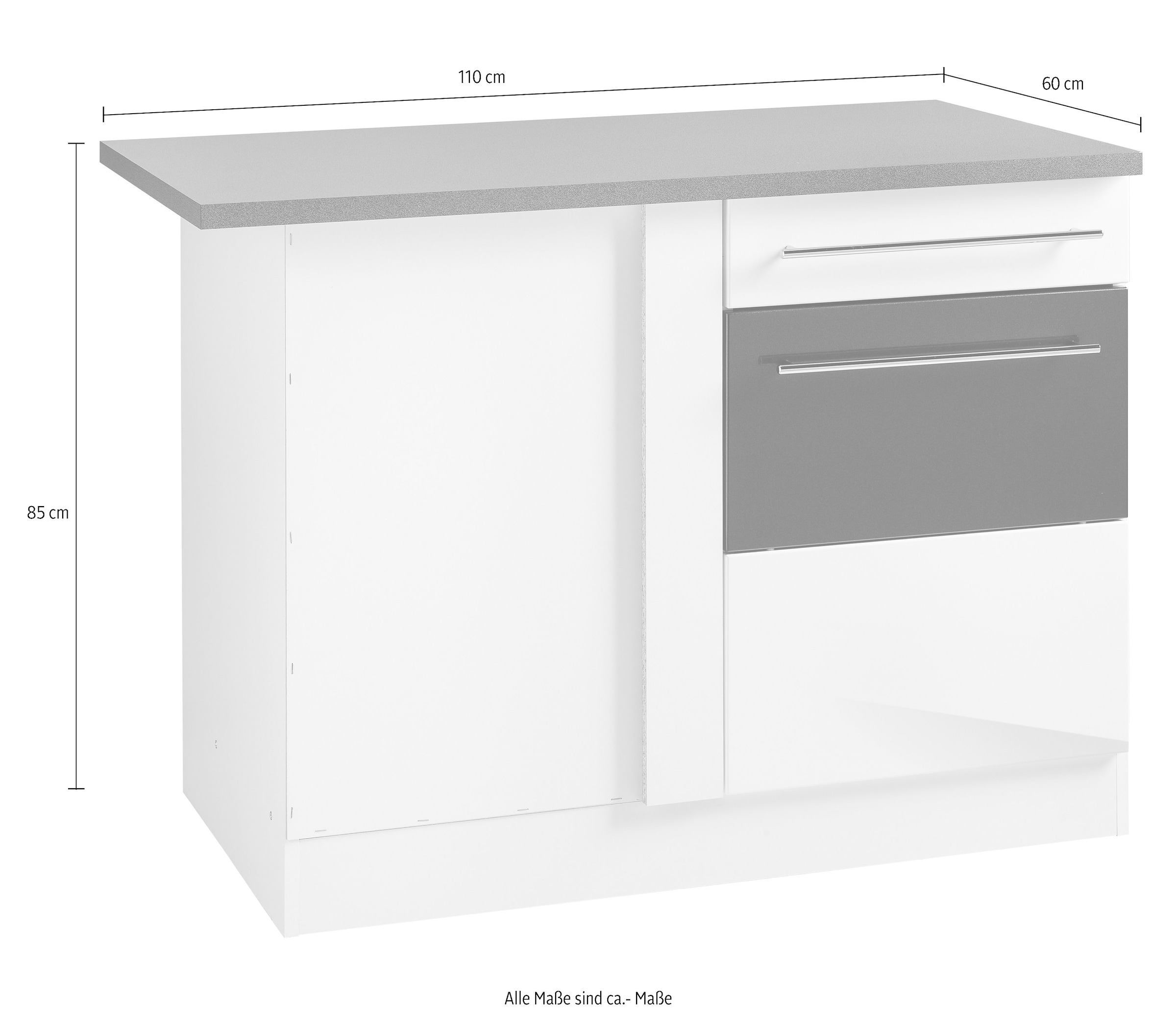 breit »Trient«, Eckunterschrank | 110 HELD cm MÖBEL BAUR