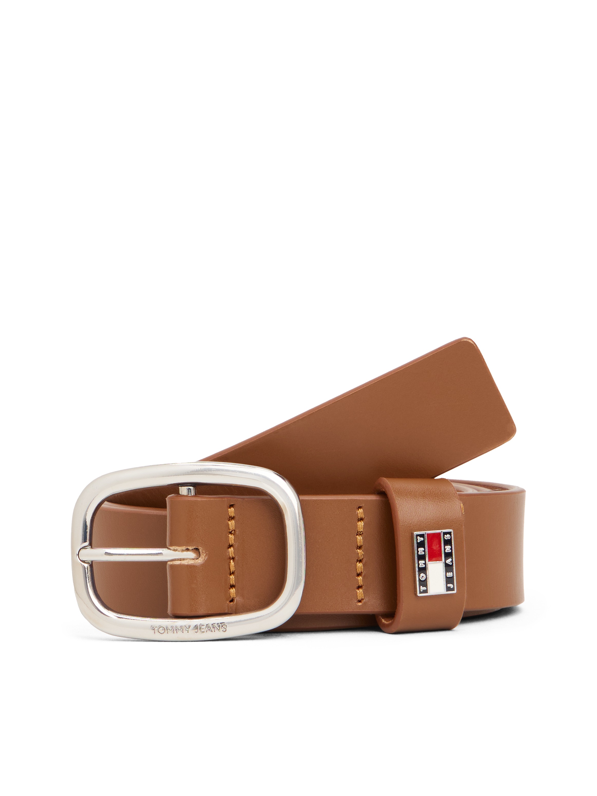 Tommy Jeans Ledergürtel "TJW OVAL 3.0 cm breit" Ovale Einfachdornschließe u günstig online kaufen