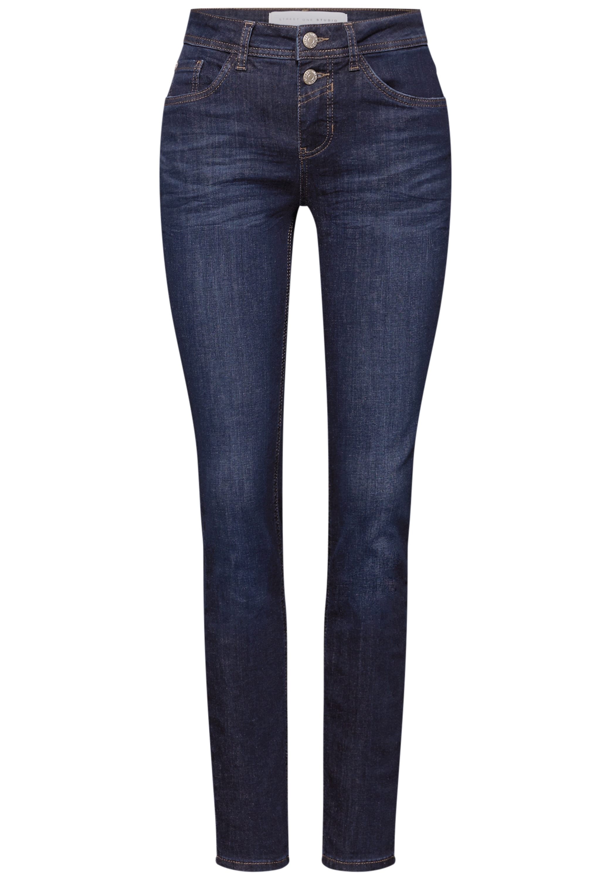 STREET ONE STUDIO Comfort-fit-Jeans Middle Waist