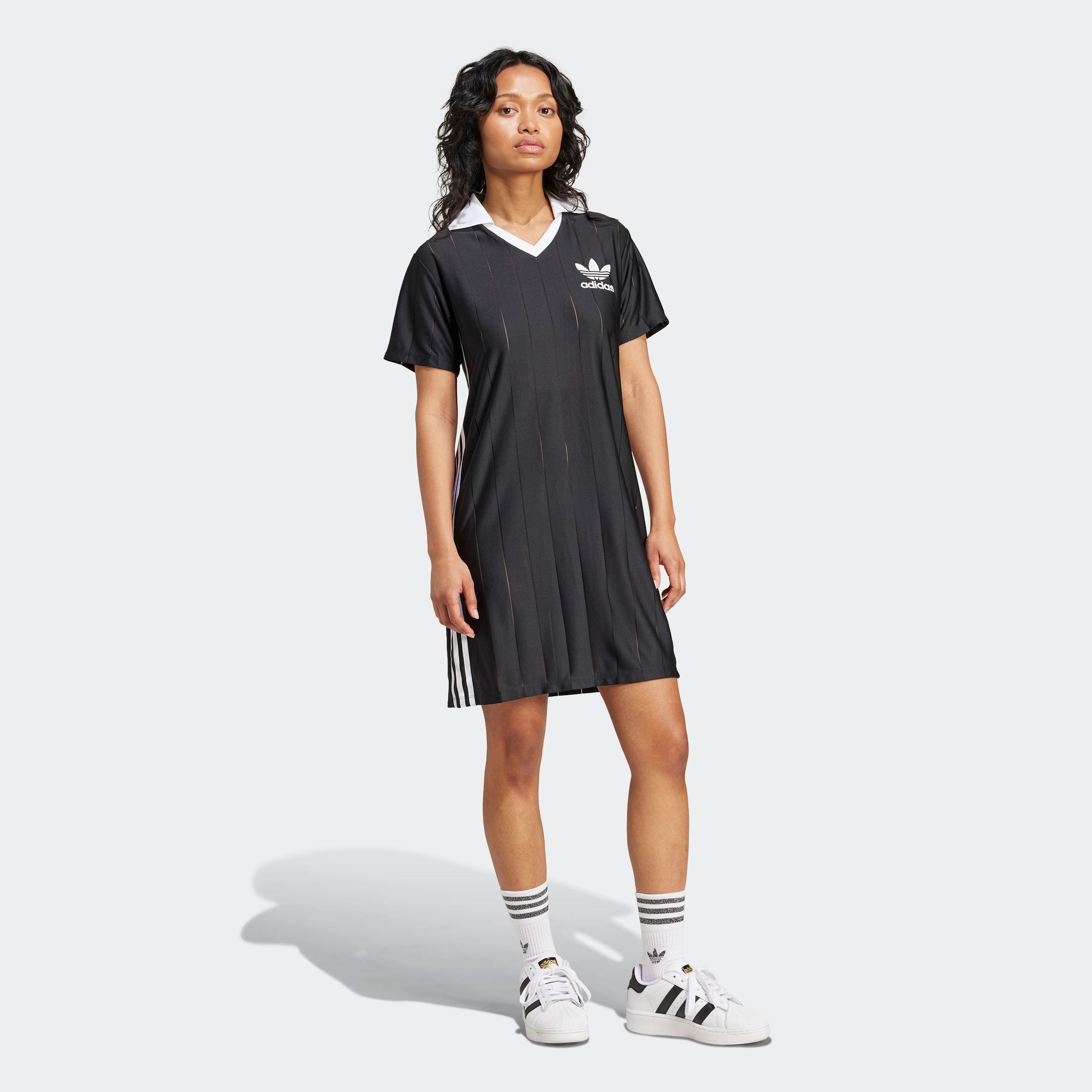 adidas Originals Shirtkleid »3 S PNST DRESS«, (1 tlg.)