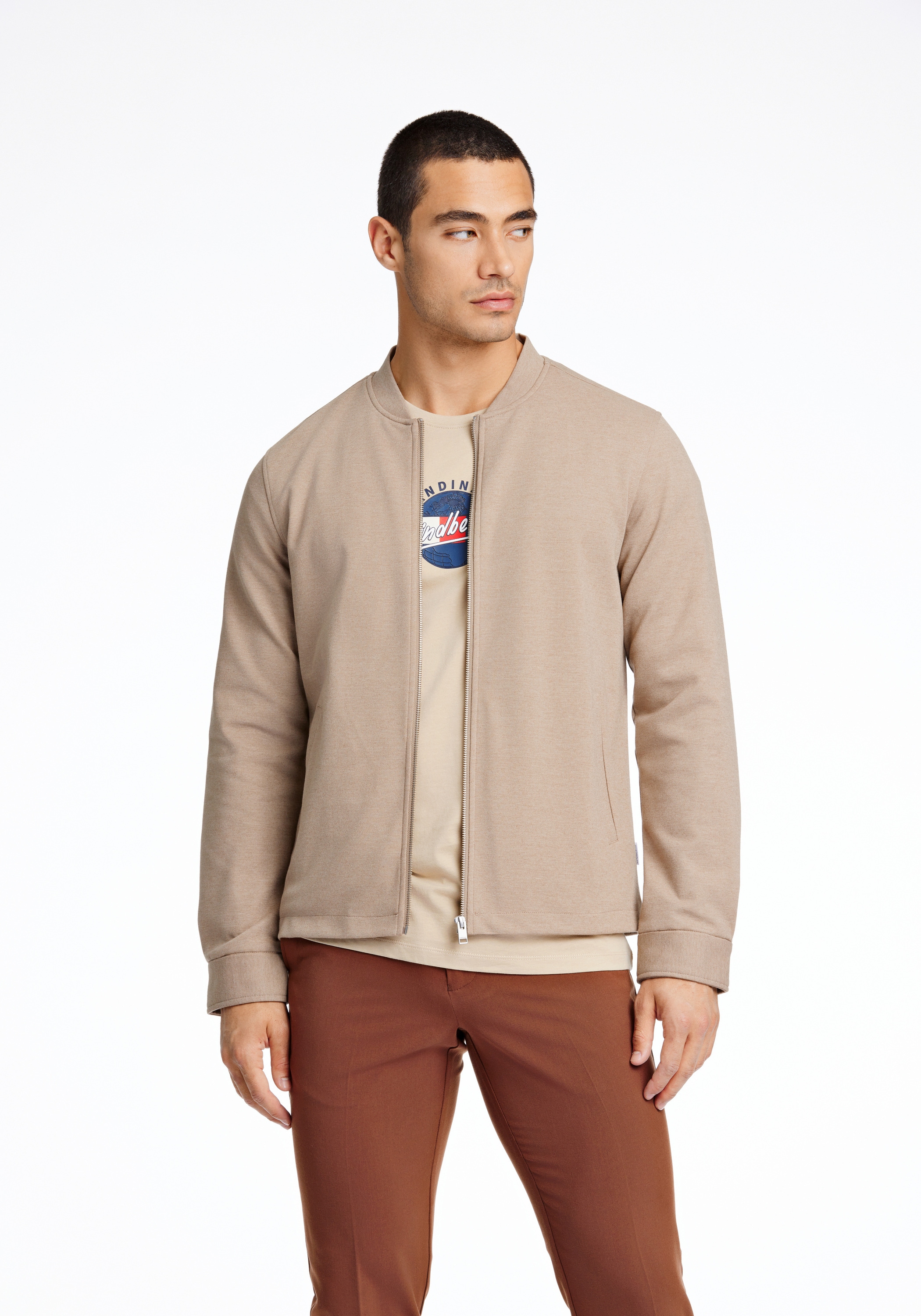 LINDBERGH Outdoorhemd "Hemdjacke Slim Fit"
