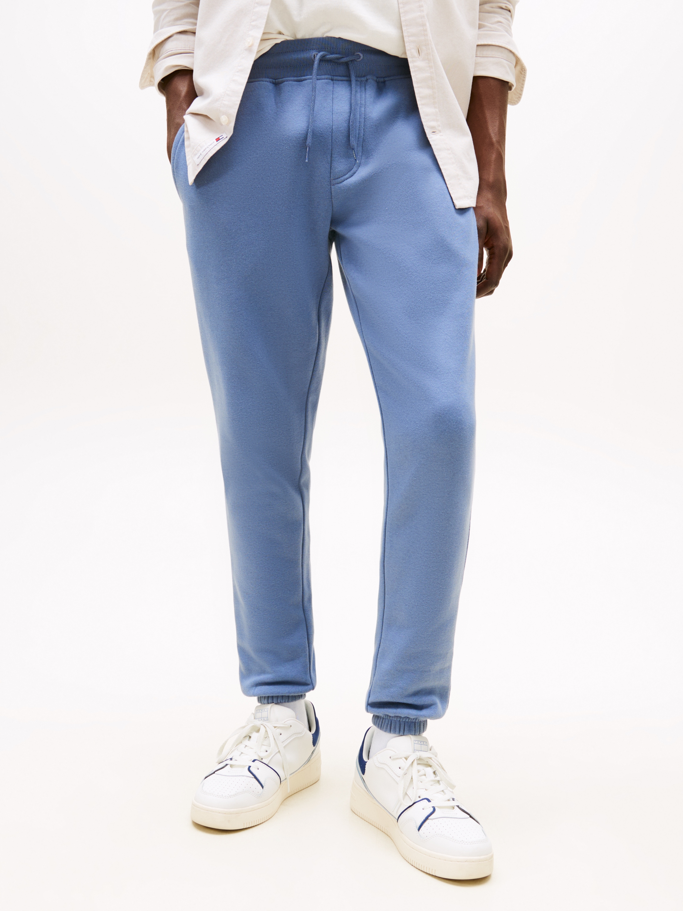 Tommy Jeans Sweathose "TJM SLIM S FLAG SWEATPANT", Mit Kordelzug günstig online kaufen