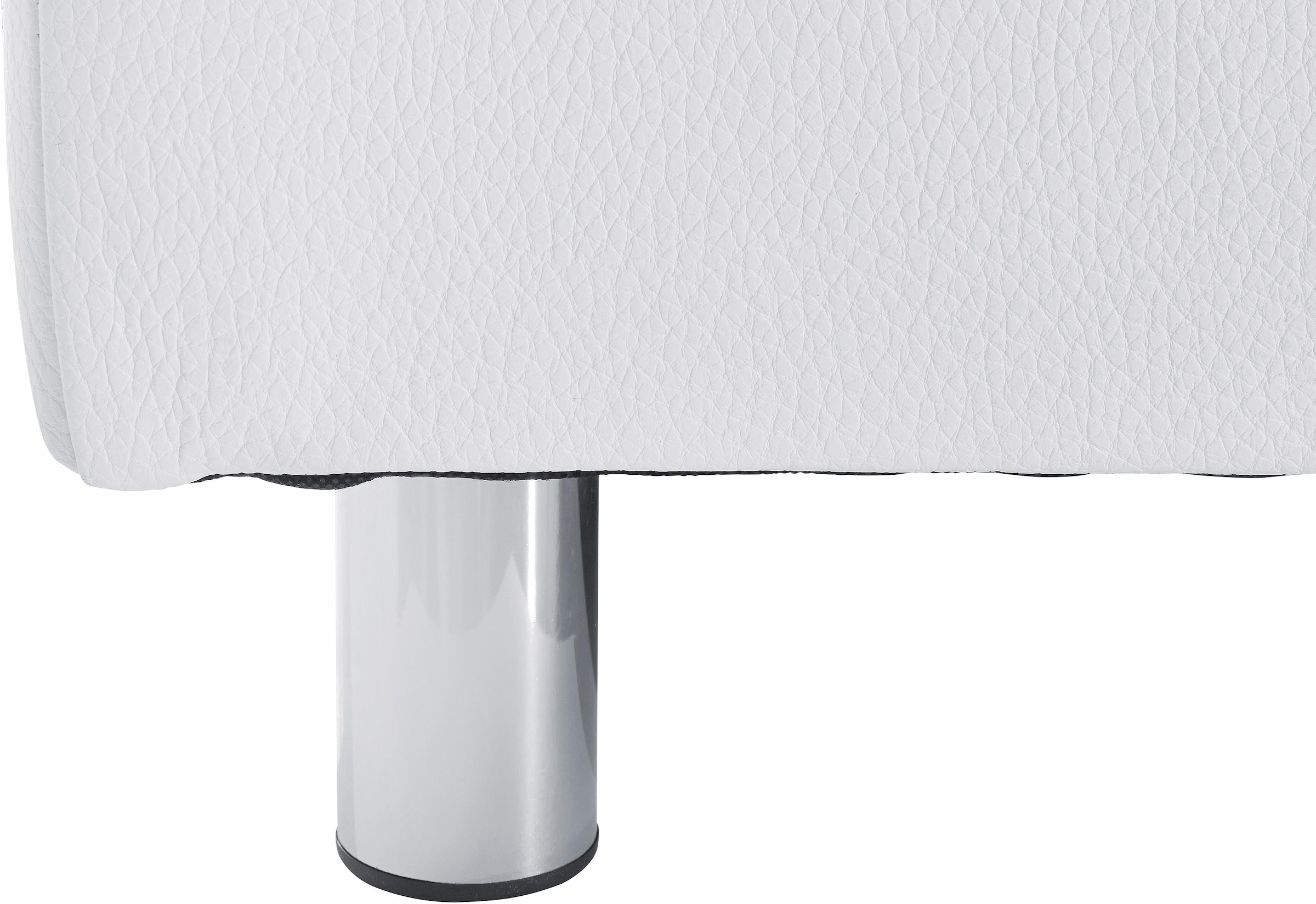 INOSIGN Ecksofa »Jamie, modern und elegant, Fußhöhe 9cm, L-Form,«, wahlweise mit Bettfunktion