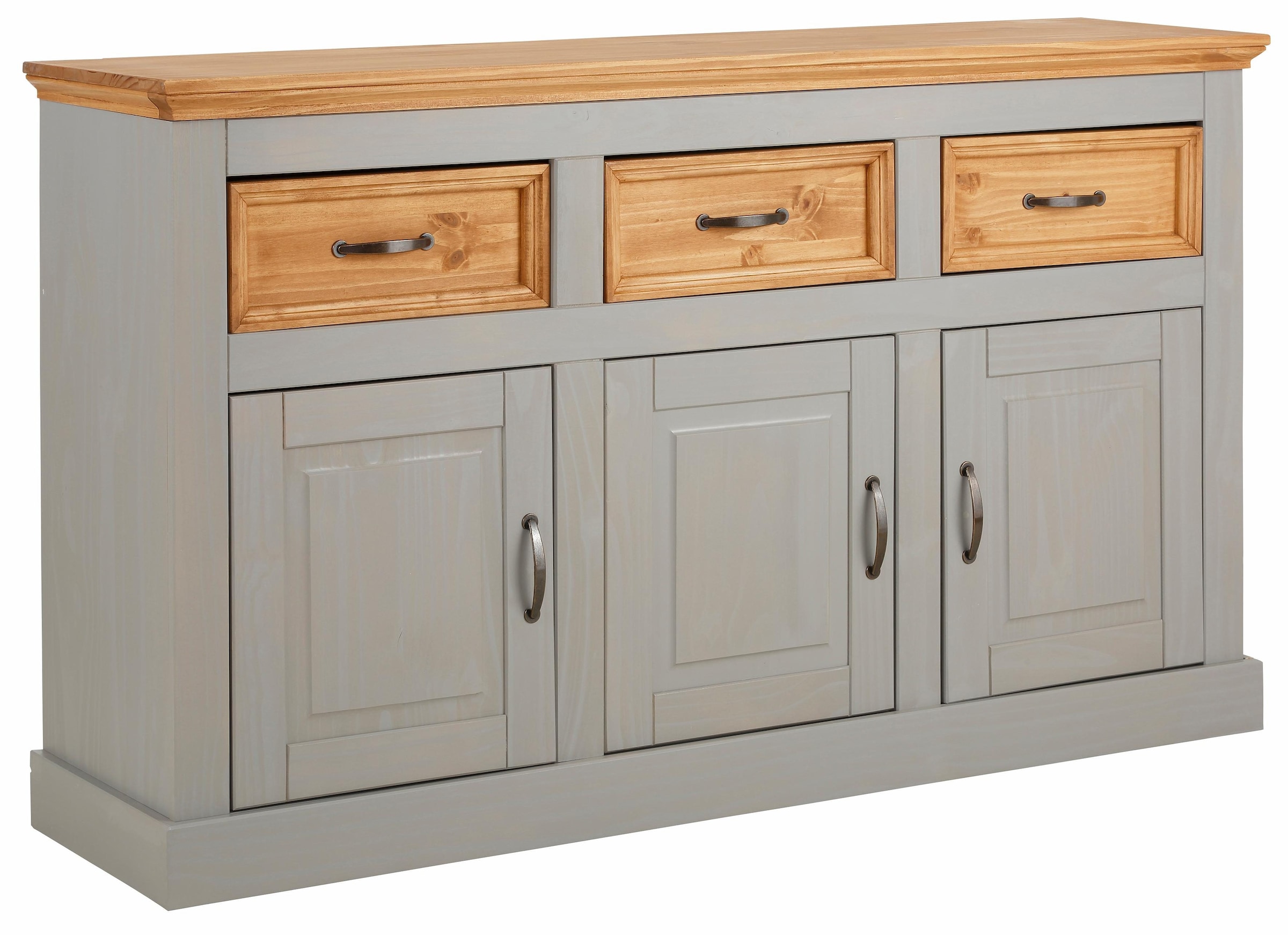 OTTO home Sideboard "Selma" Kommode aus massivem Kiefernholz, Breite 145 cm