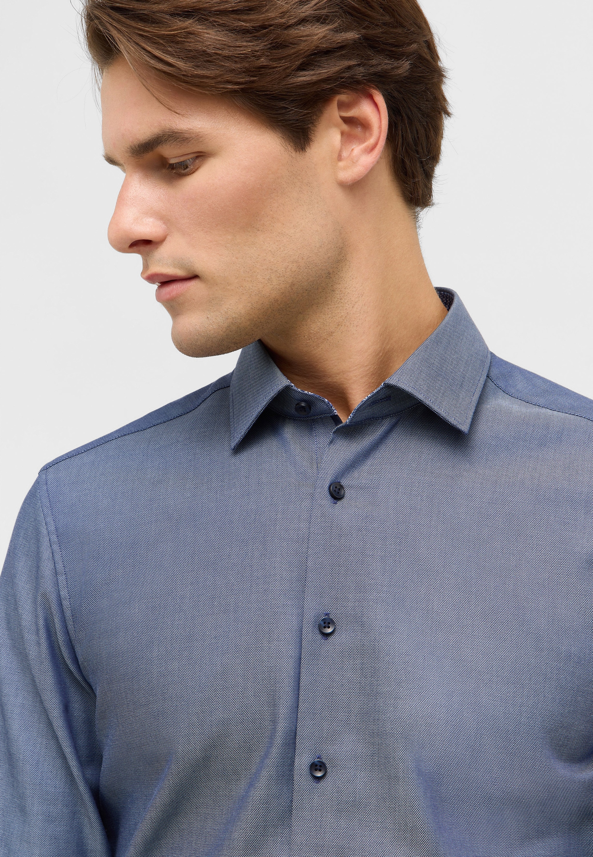 Eterna Langarmhemd »SLIM FIT«, NON IRON (bügelfrei)