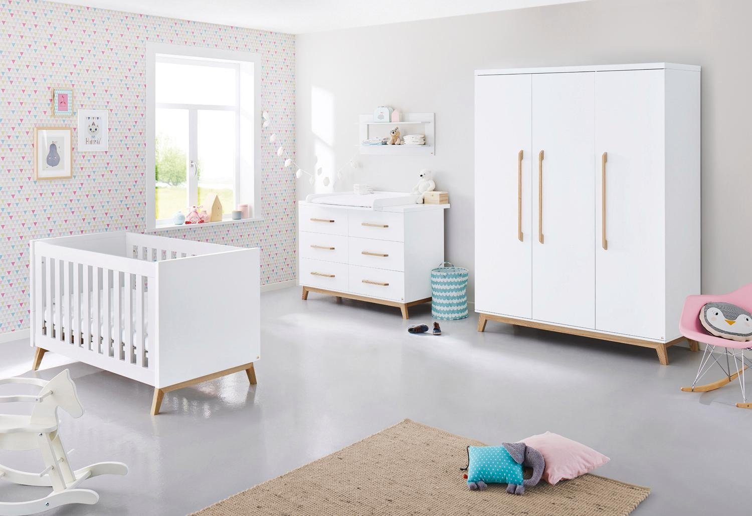 Pinolino ® Babyzimmer-Komplettset »Riva« (Set 3...